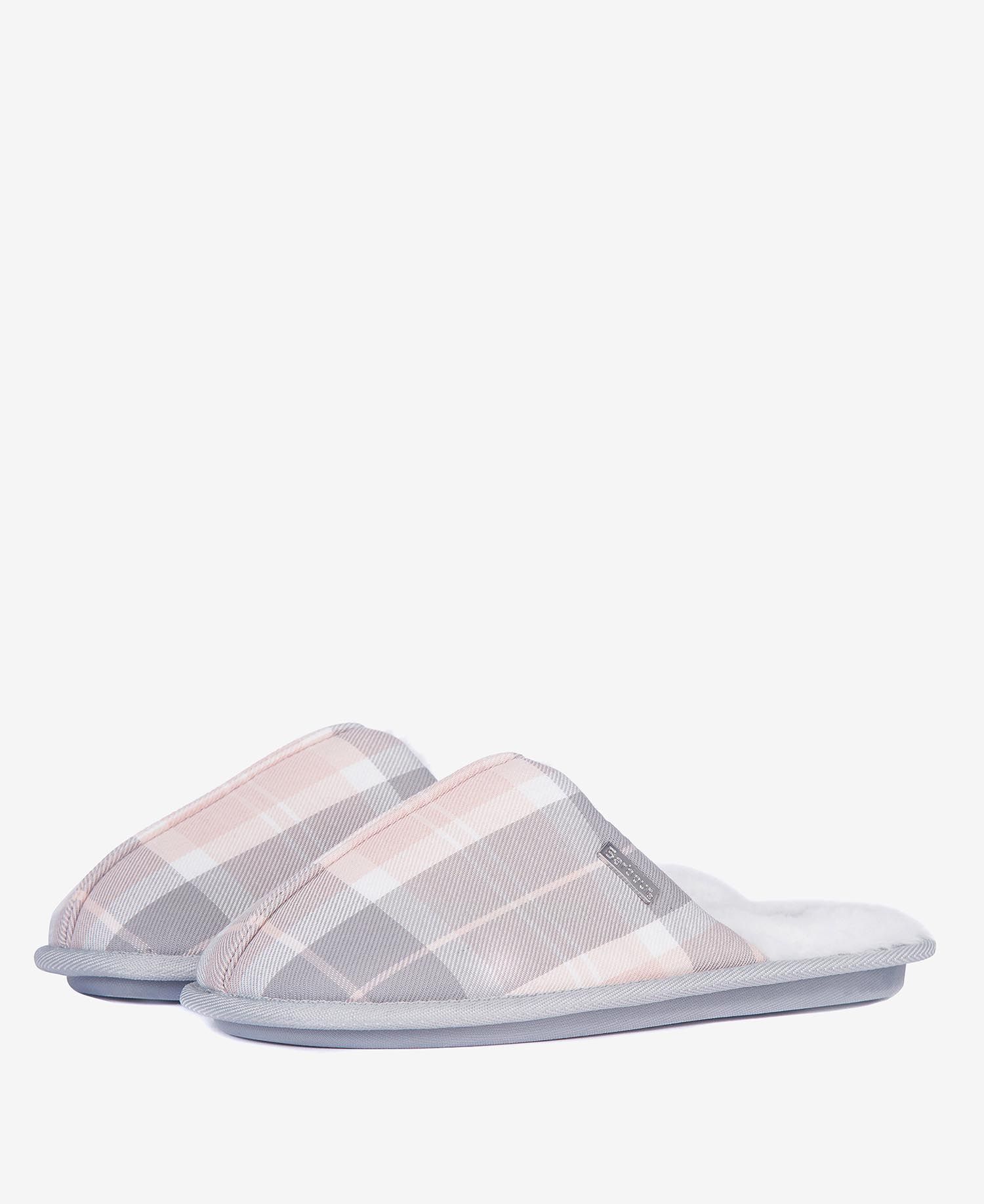 Barbour Maddie Women's Slippers Pink / Grey | 270516-ZSW