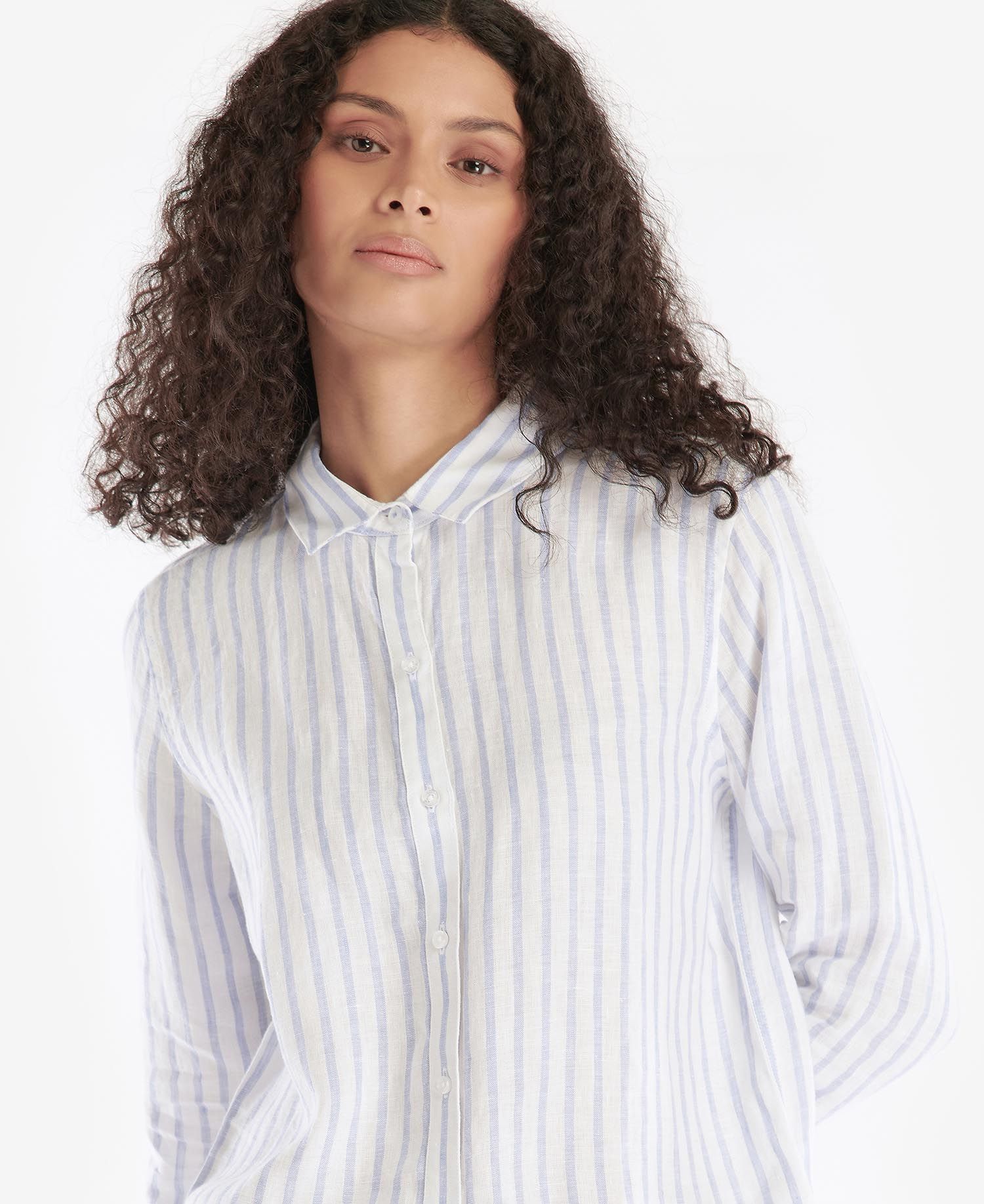 Barbour Marine Women's Shirts White | 638127-DVK