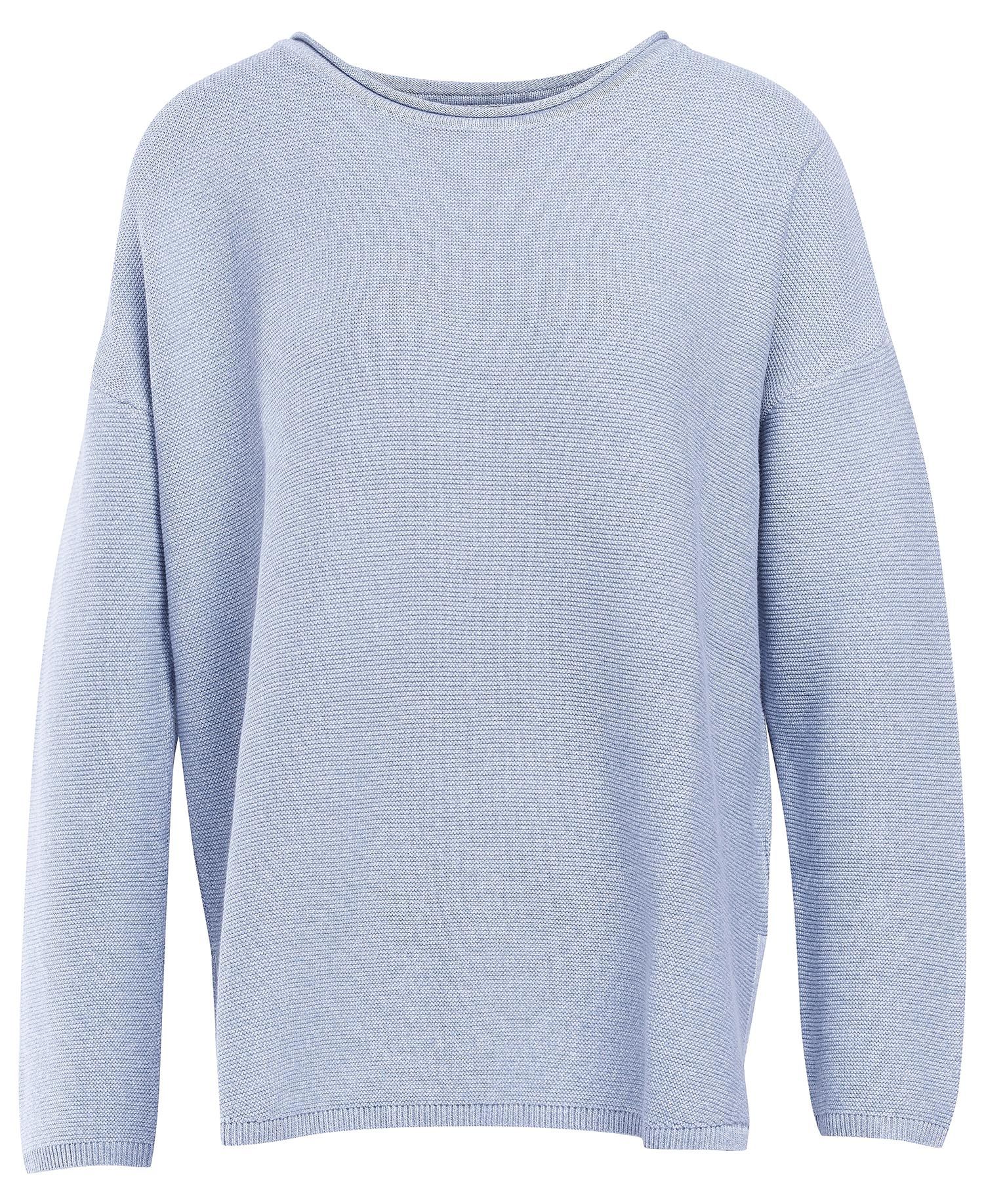 Barbour Mariner Knit Women's Sweaters Light Blue | 193250-ZMB