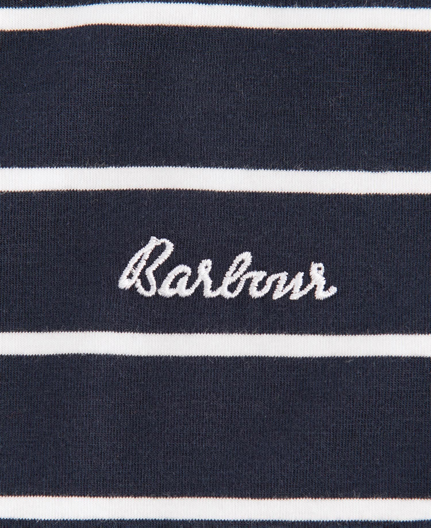 Barbour Marlo Stripe Women's Dress Navy / White | 083426-YML