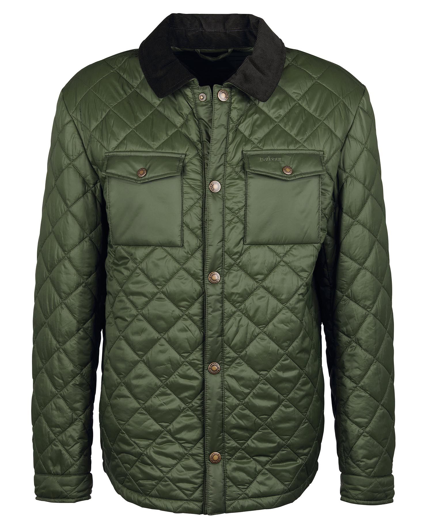 Barbour Men's Quilted Jackets Olive | 945312-WYU