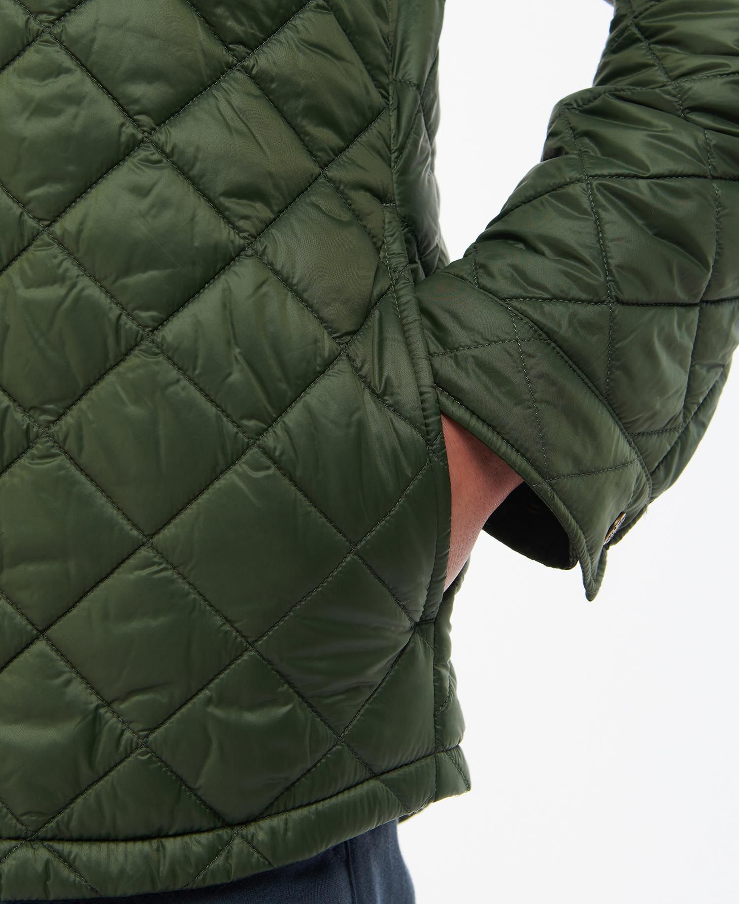 Barbour Men's Quilted Jackets Olive | 945312-WYU