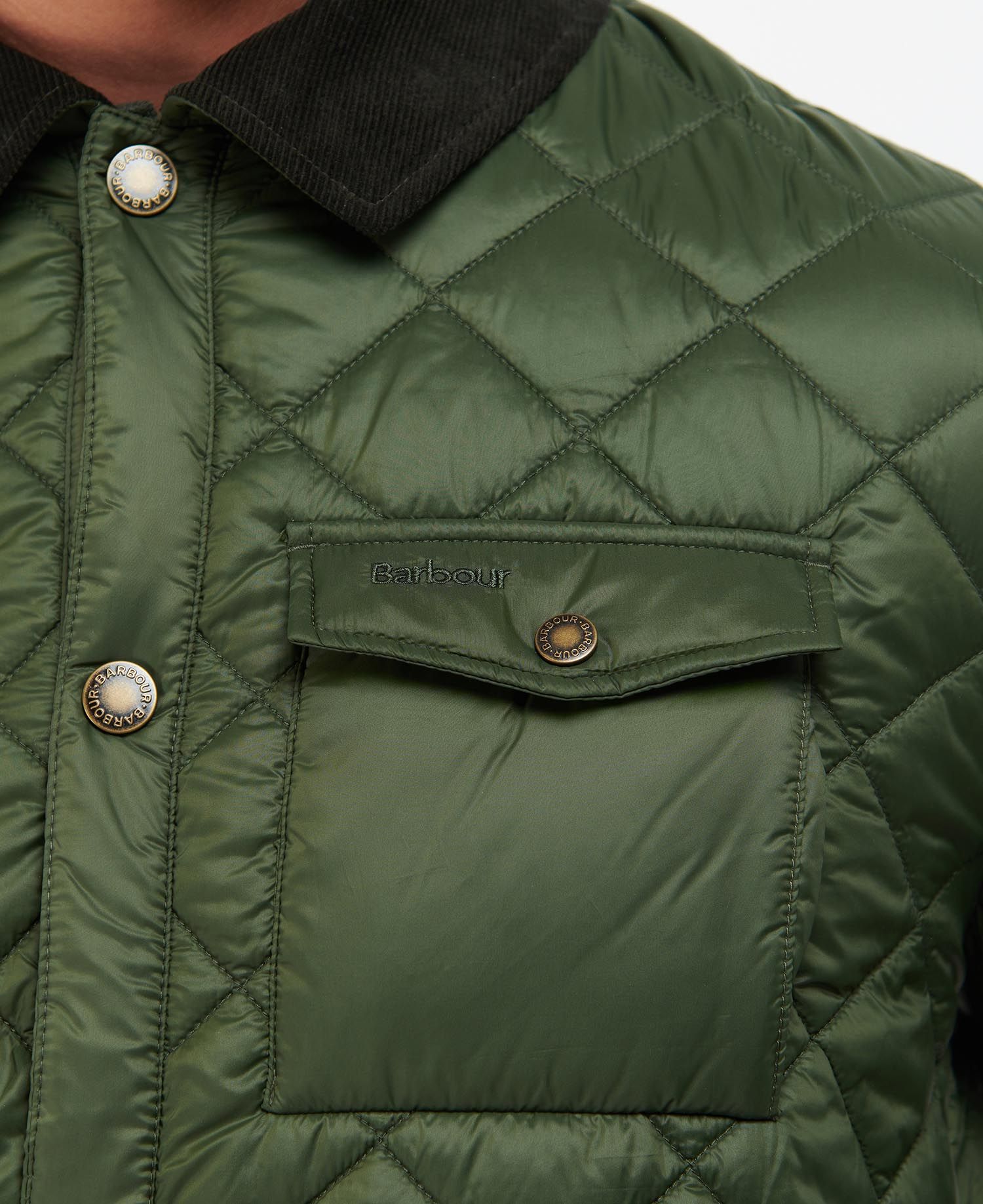 Barbour Men's Quilted Jackets Olive | 945312-WYU