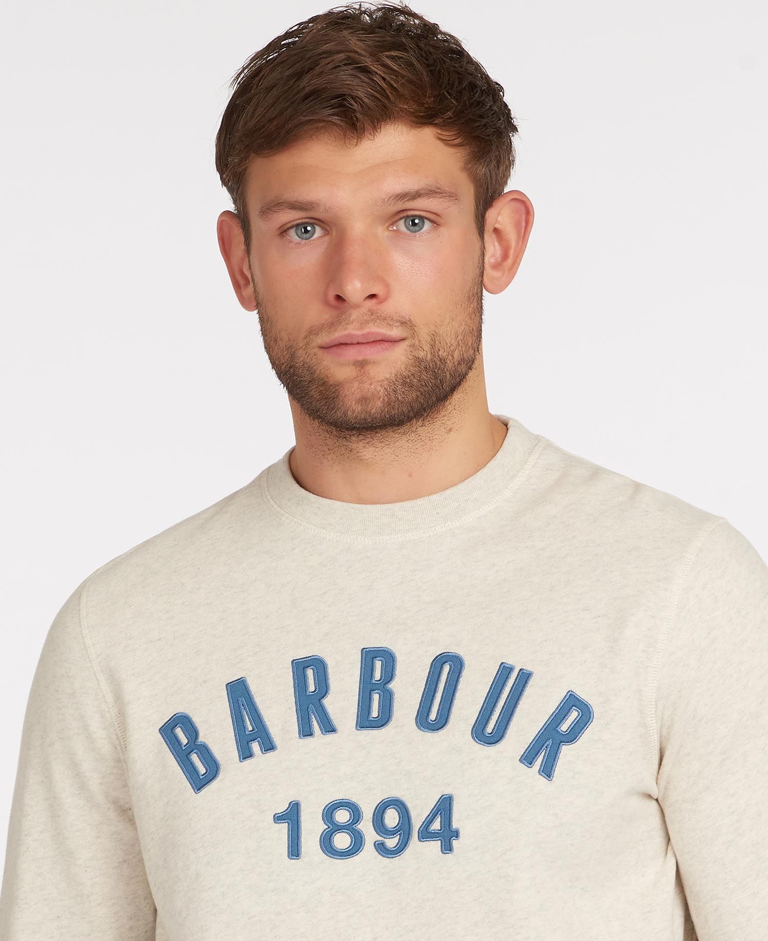 Barbour Men's Sweatshirts Navy | 168053-TMV