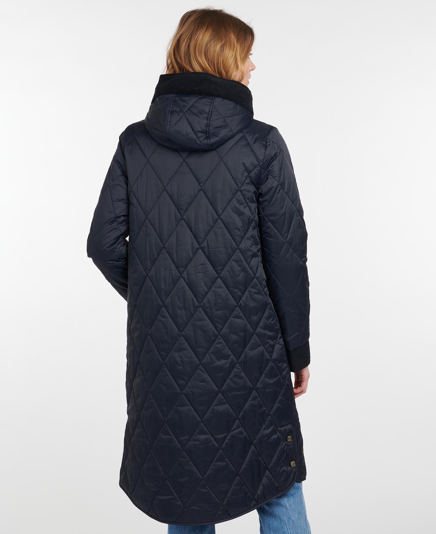 Barbour Mickley Women's Quilted Jackets Navy | 127398-ADM