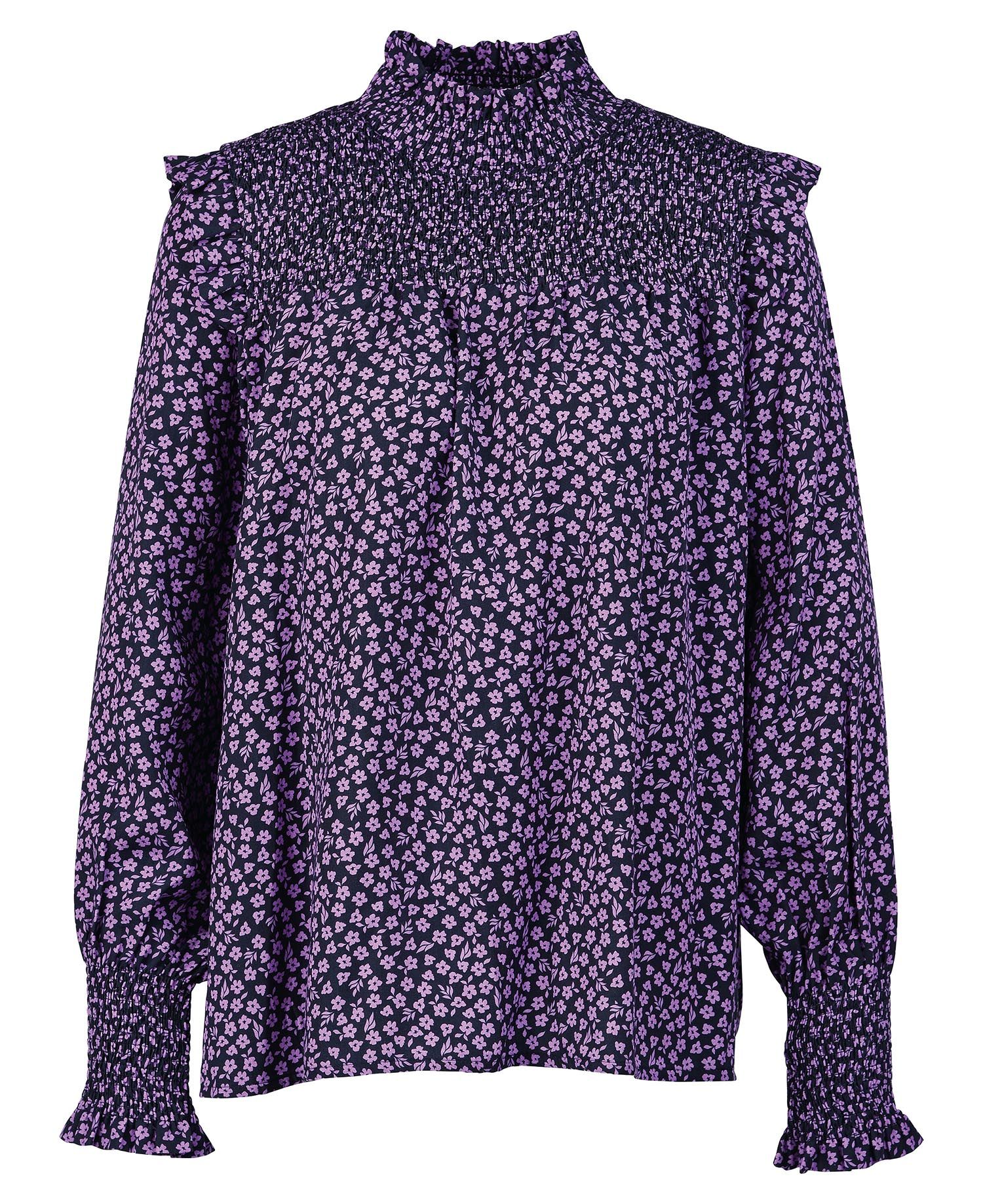 Barbour Midhurst Women's Shirts Purple | 907613-OYU