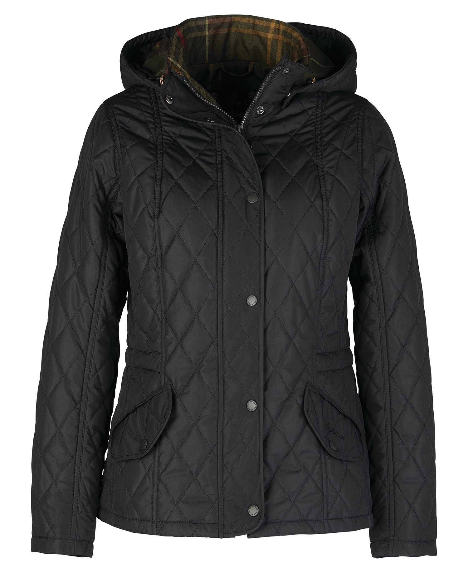 Barbour Millfire Women's Quilted Jackets Black | 516908-OLR