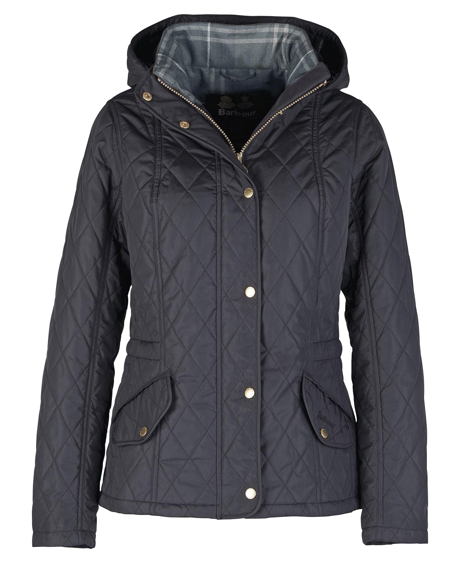 Barbour Millfire Women's Quilted Jackets Black | 612409-UXK