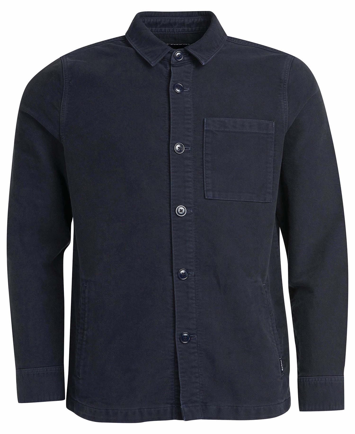 Barbour Moleskin Men's Overshirt Navy | 908753-JCH