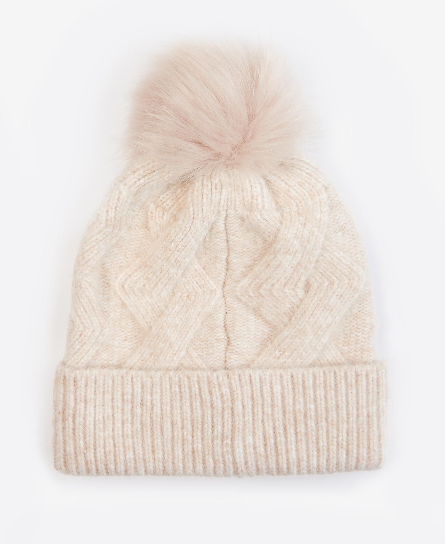 Barbour Montrose Women's Beanie Beige | 204386-PID