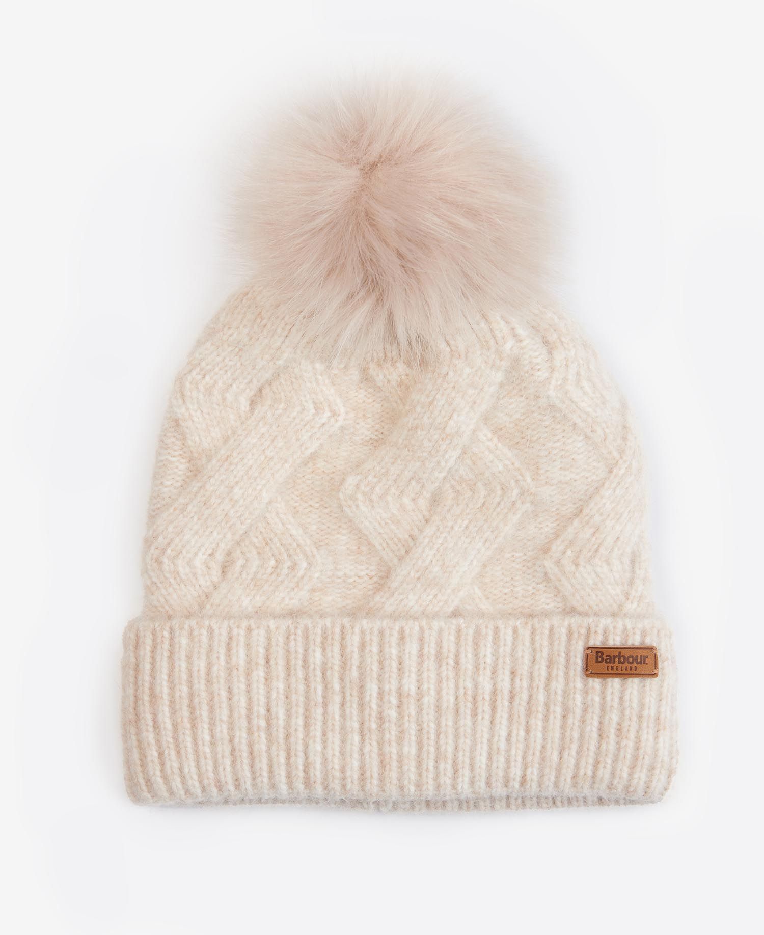 Barbour Montrose Women\'s Beanie Beige | 204386-PID