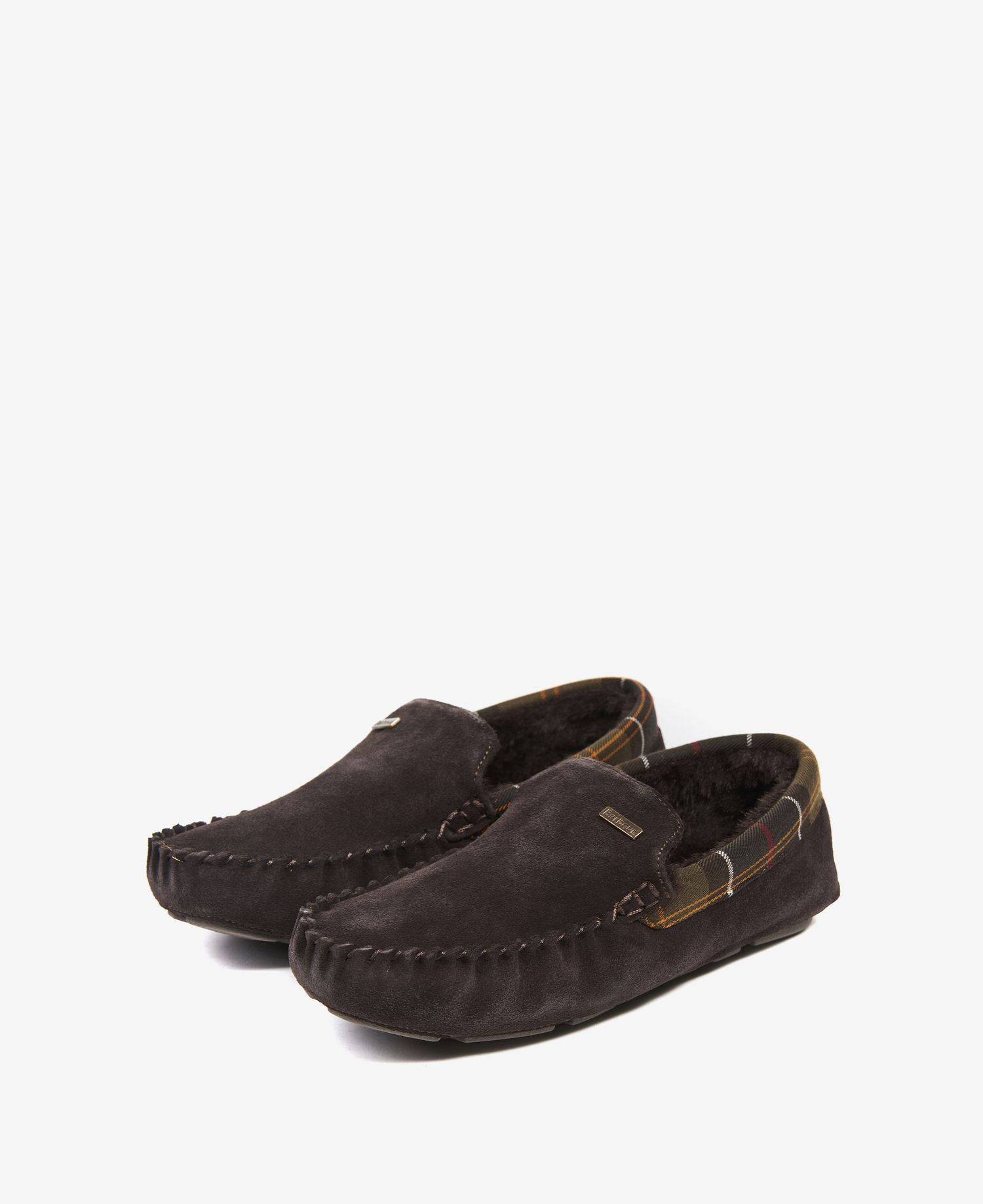 Barbour Monty Men's Slippers Black | 537682-SHV