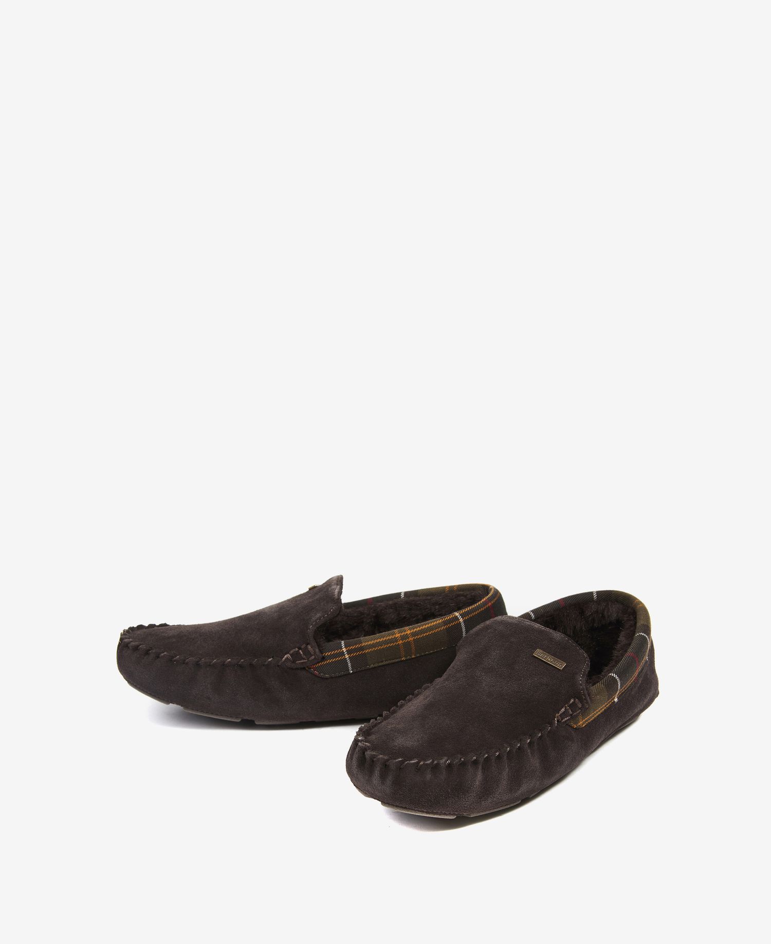 Barbour Monty Men's Slippers Black | 537682-SHV