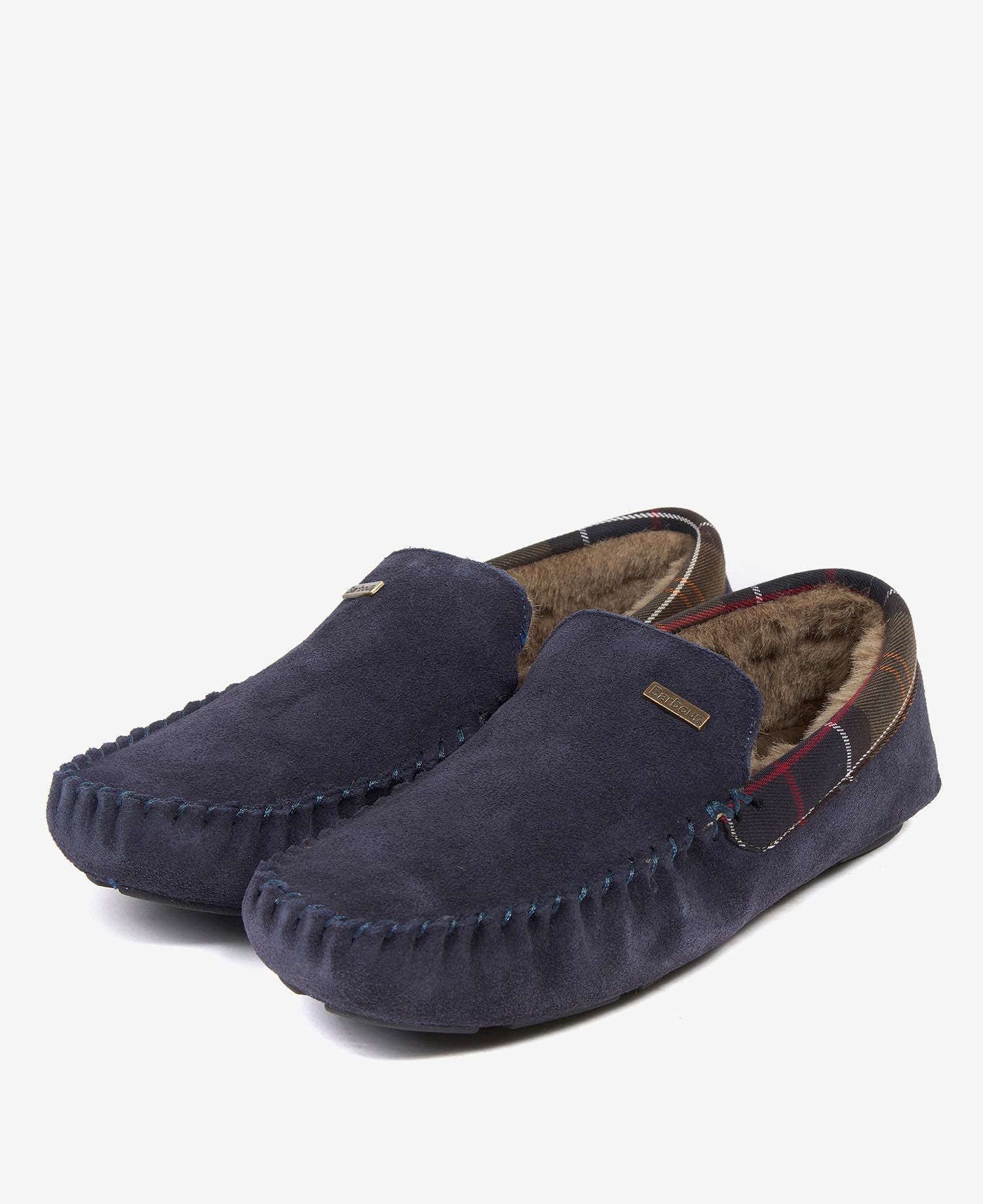 Barbour Monty Men's Slippers Black | 582460-WPO