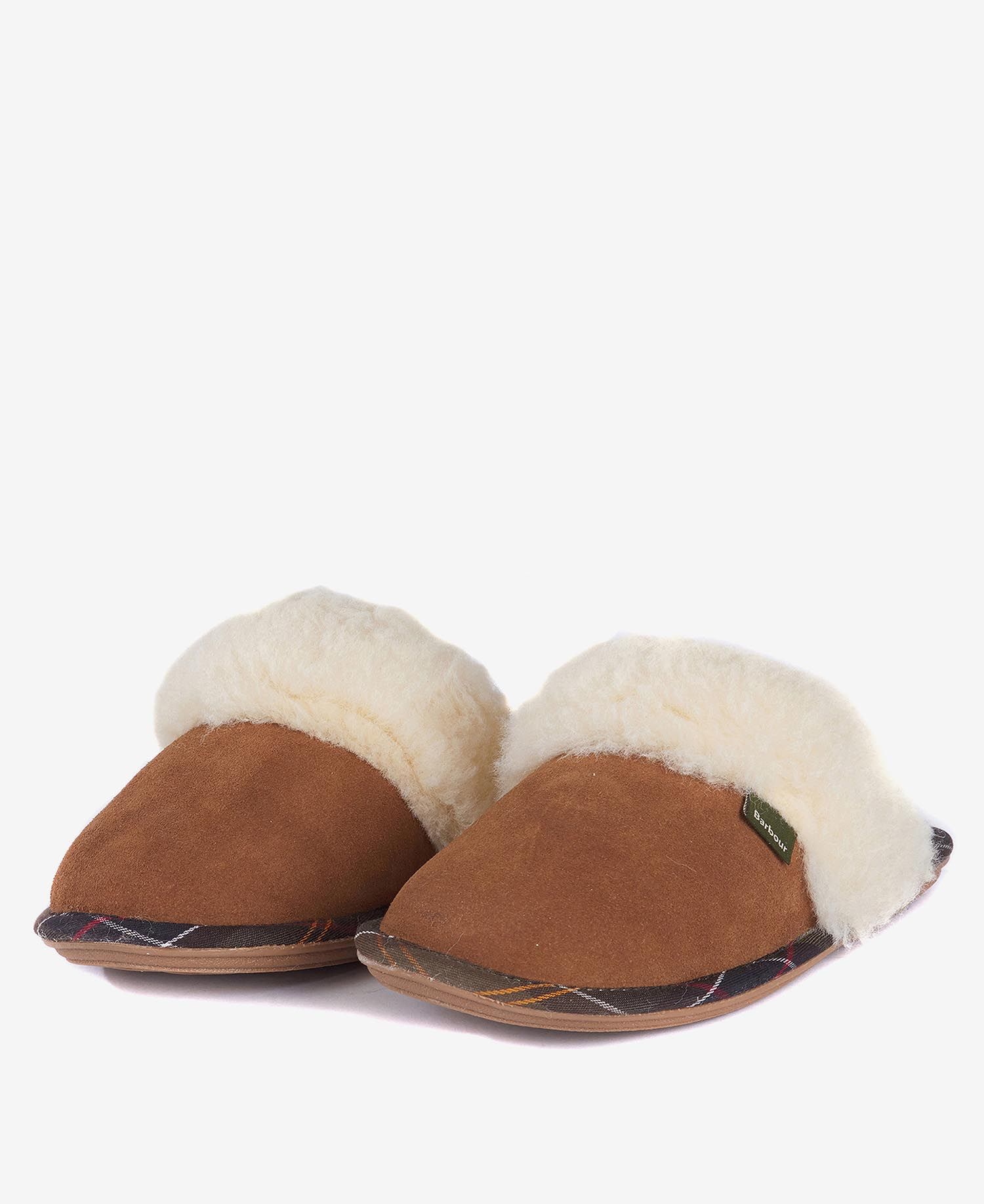 Barbour Mule Women's Slippers Brown | 761953-WYP