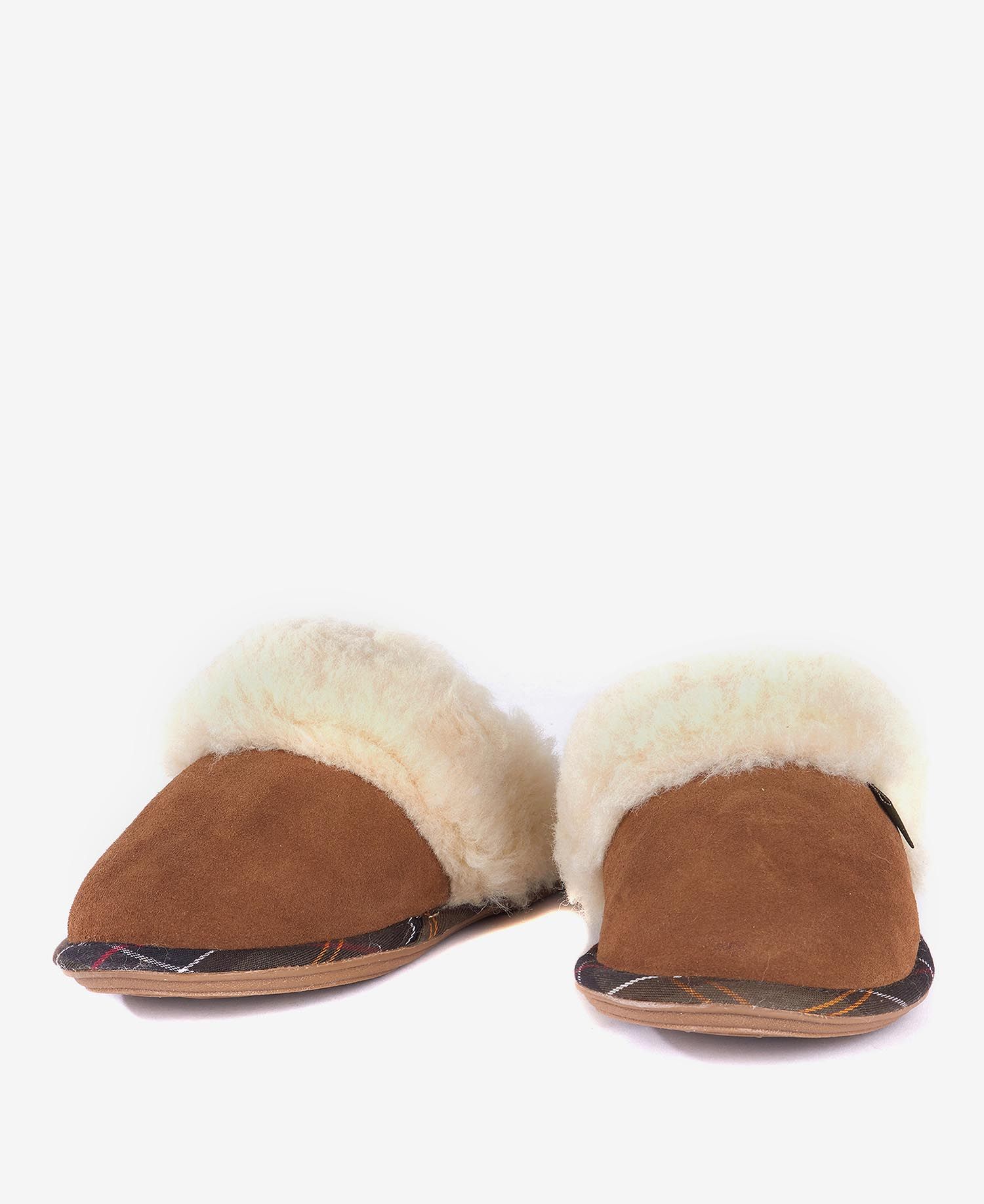 Barbour Mule Women's Slippers Brown | 761953-WYP