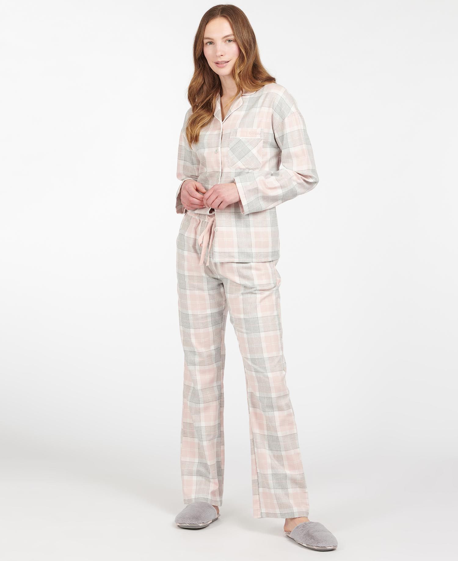 Barbour Nancy Women's Nightwear Light Grey | 849675-RMI