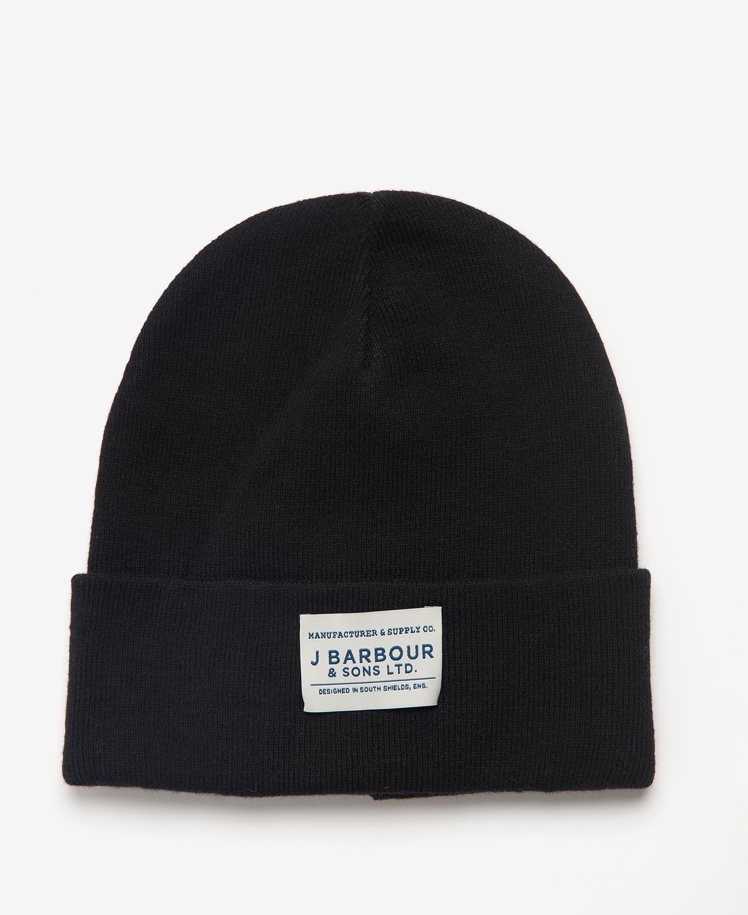 Barbour Nautic Men\'s Beanie Navy | 235467-AKE