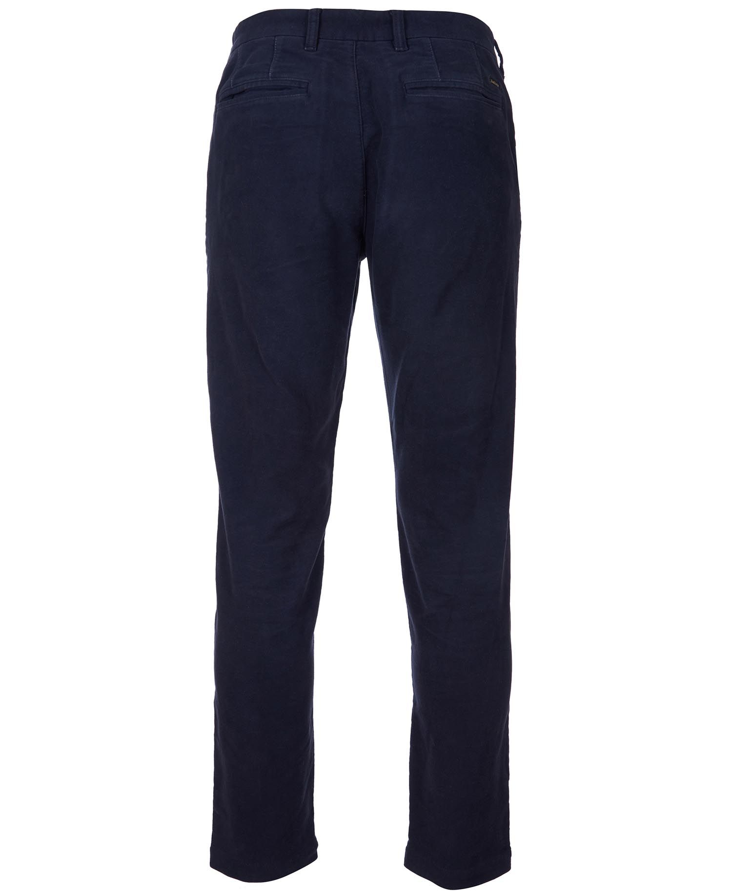 Barbour Neuston Moleskins Men's Trousers Navy | 680971-UKC