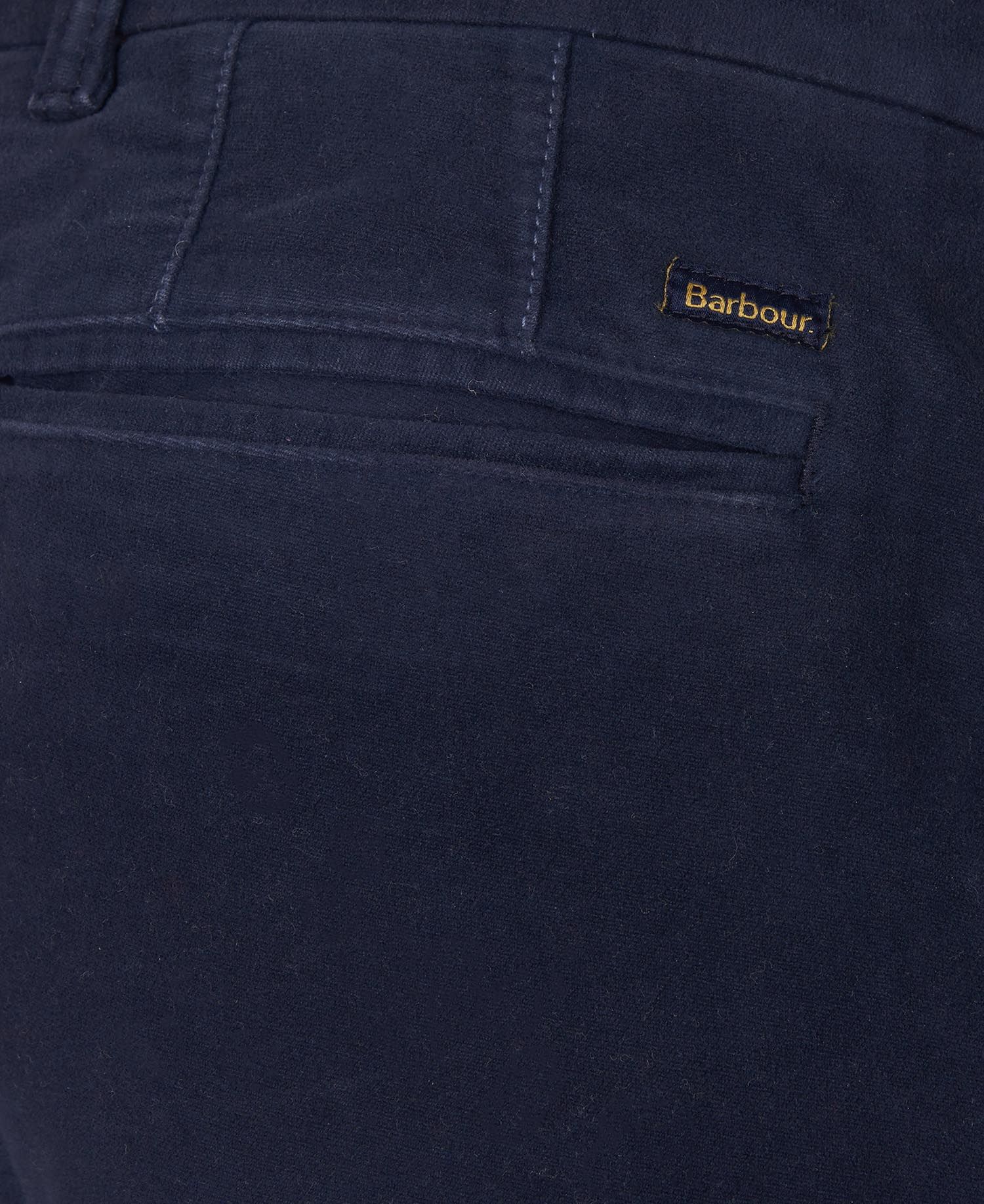 Barbour Neuston Moleskins Men's Trousers Navy | 680971-UKC