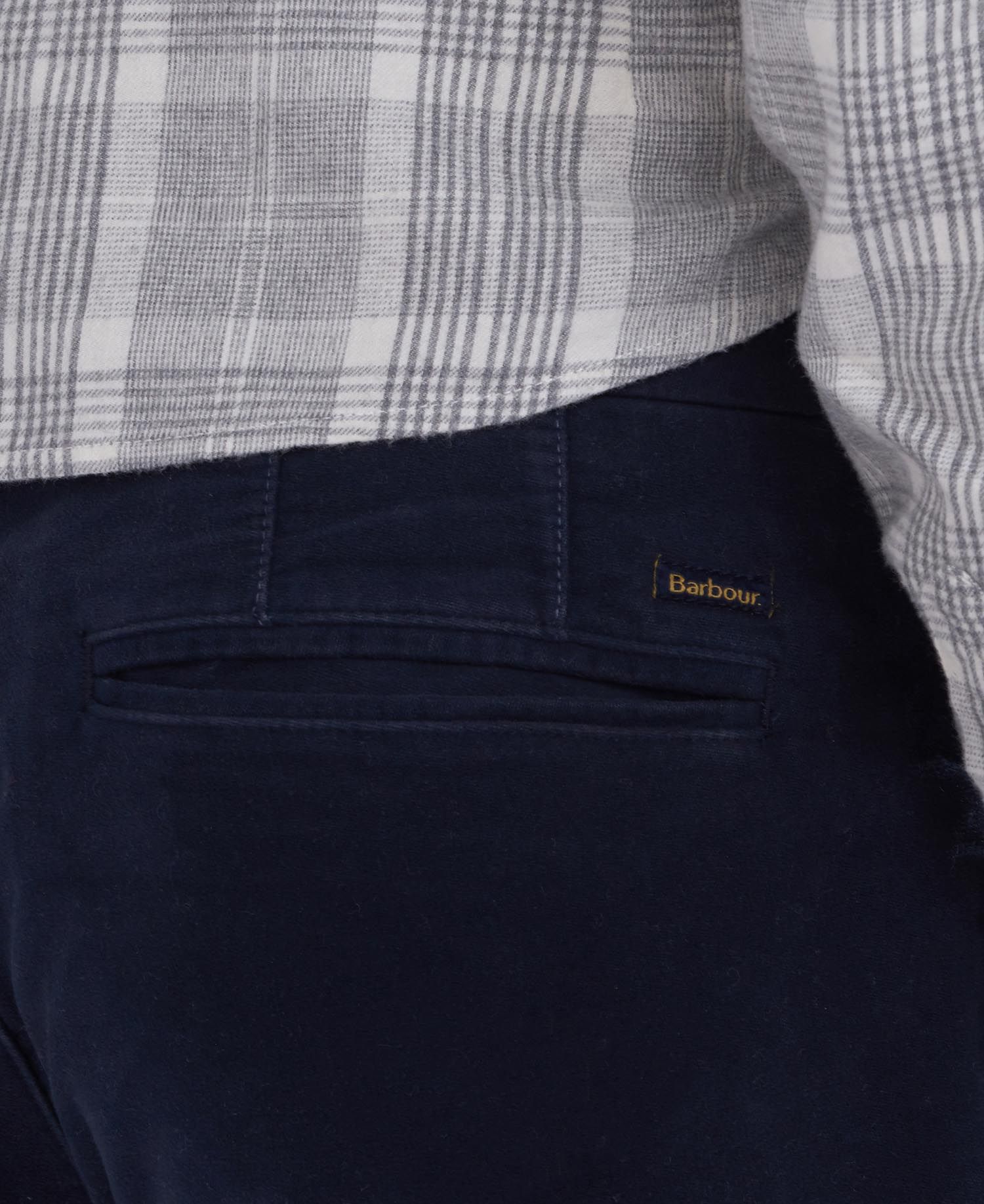 Barbour Neuston Moleskins Men's Trousers Navy | 680971-UKC