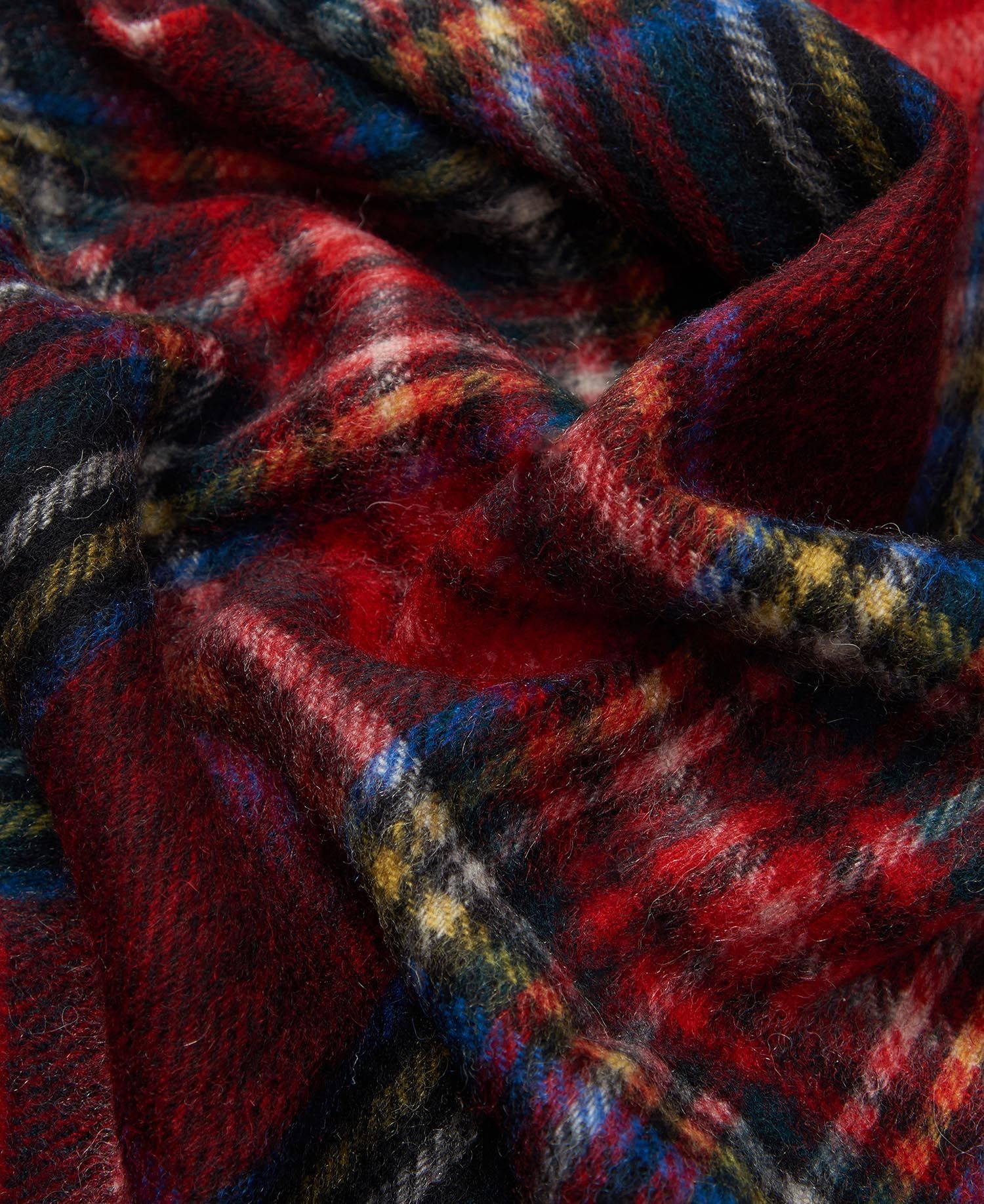 Barbour New Check Tartan Men's Scarves Black | 560394-NGO