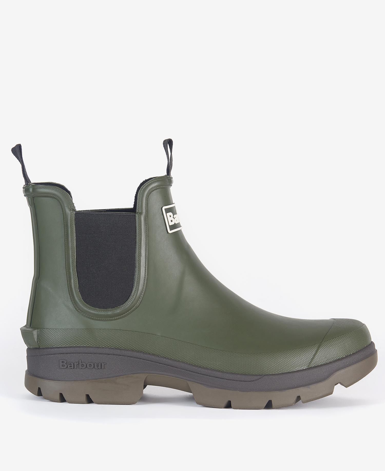 Barbour Nimbus Wellingtons Men\'s Rain Boots Olive | 159480-HEI