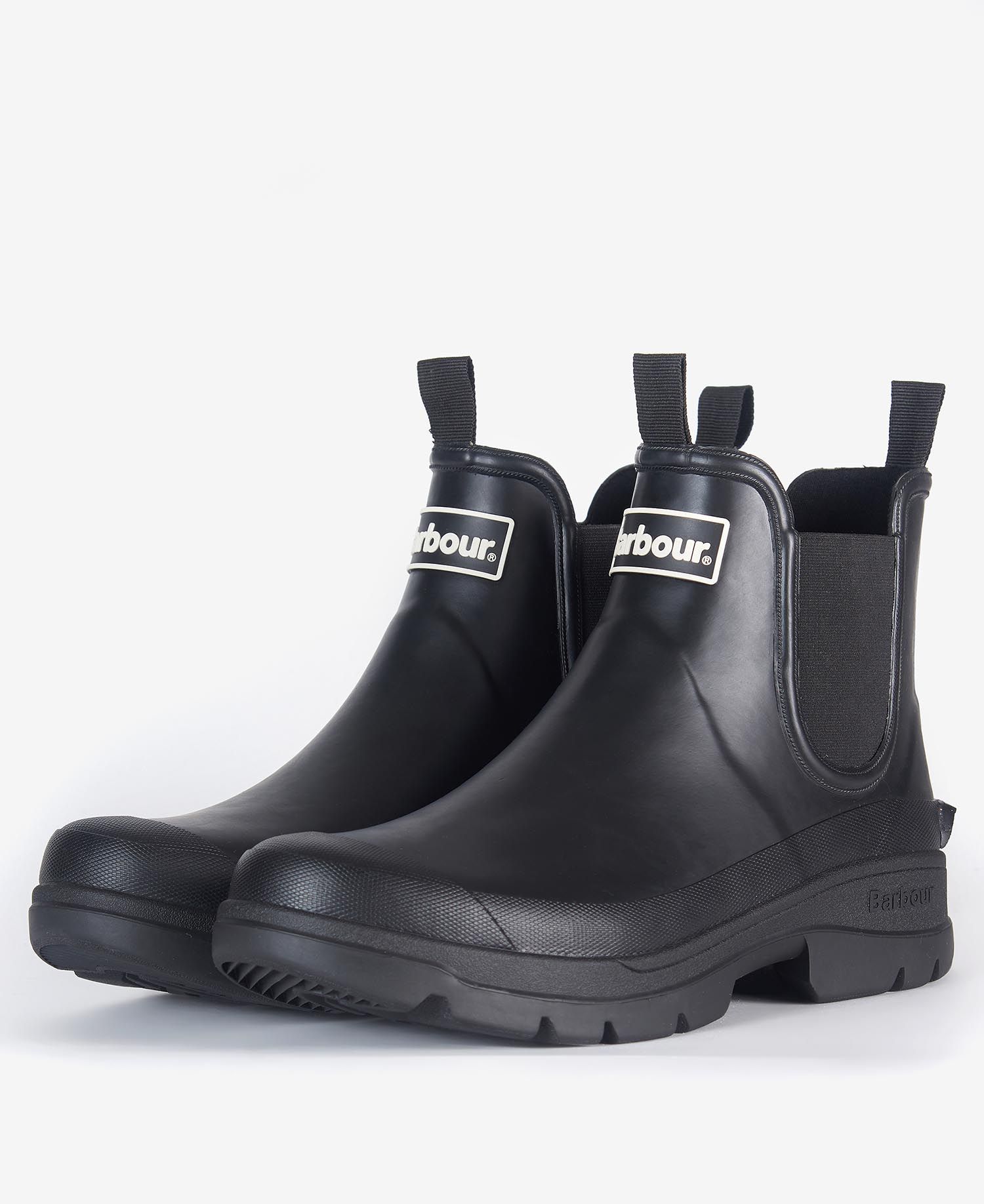 Barbour Nimbus Wellingtons Men's Rain Boots Black | 198502-WTO