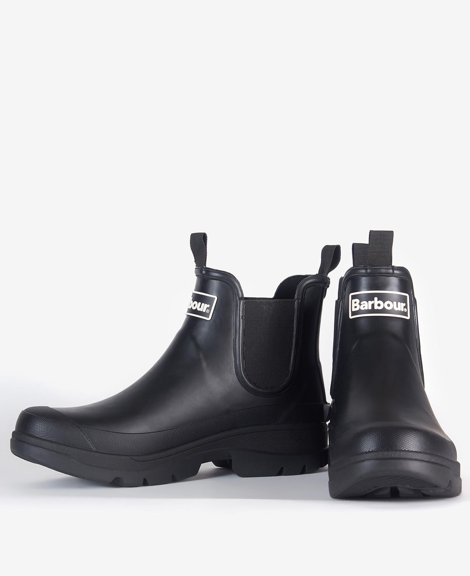 Barbour Nimbus Wellingtons Men's Rain Boots Black | 198502-WTO