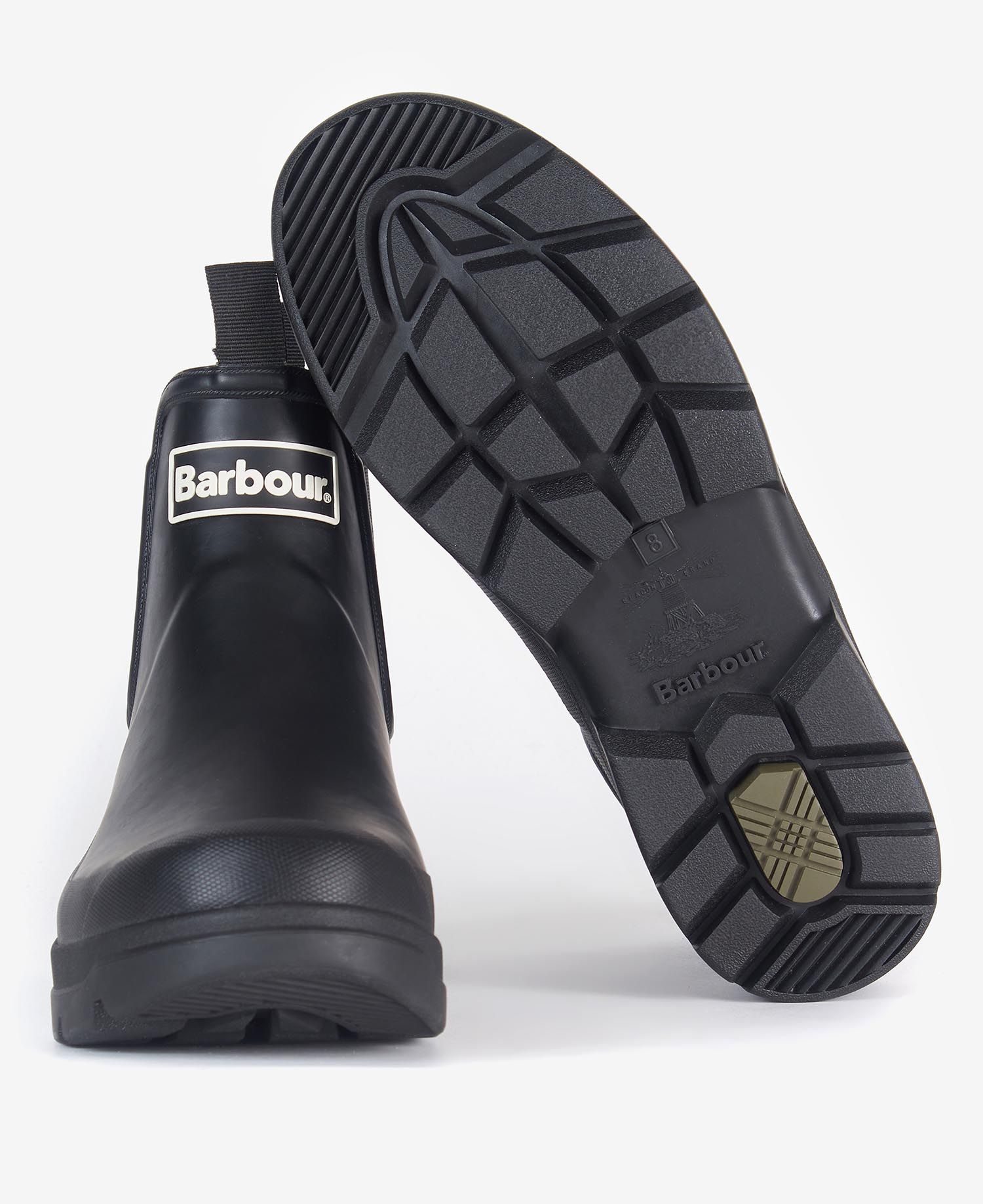 Barbour Nimbus Wellingtons Men's Rain Boots Black | 198502-WTO