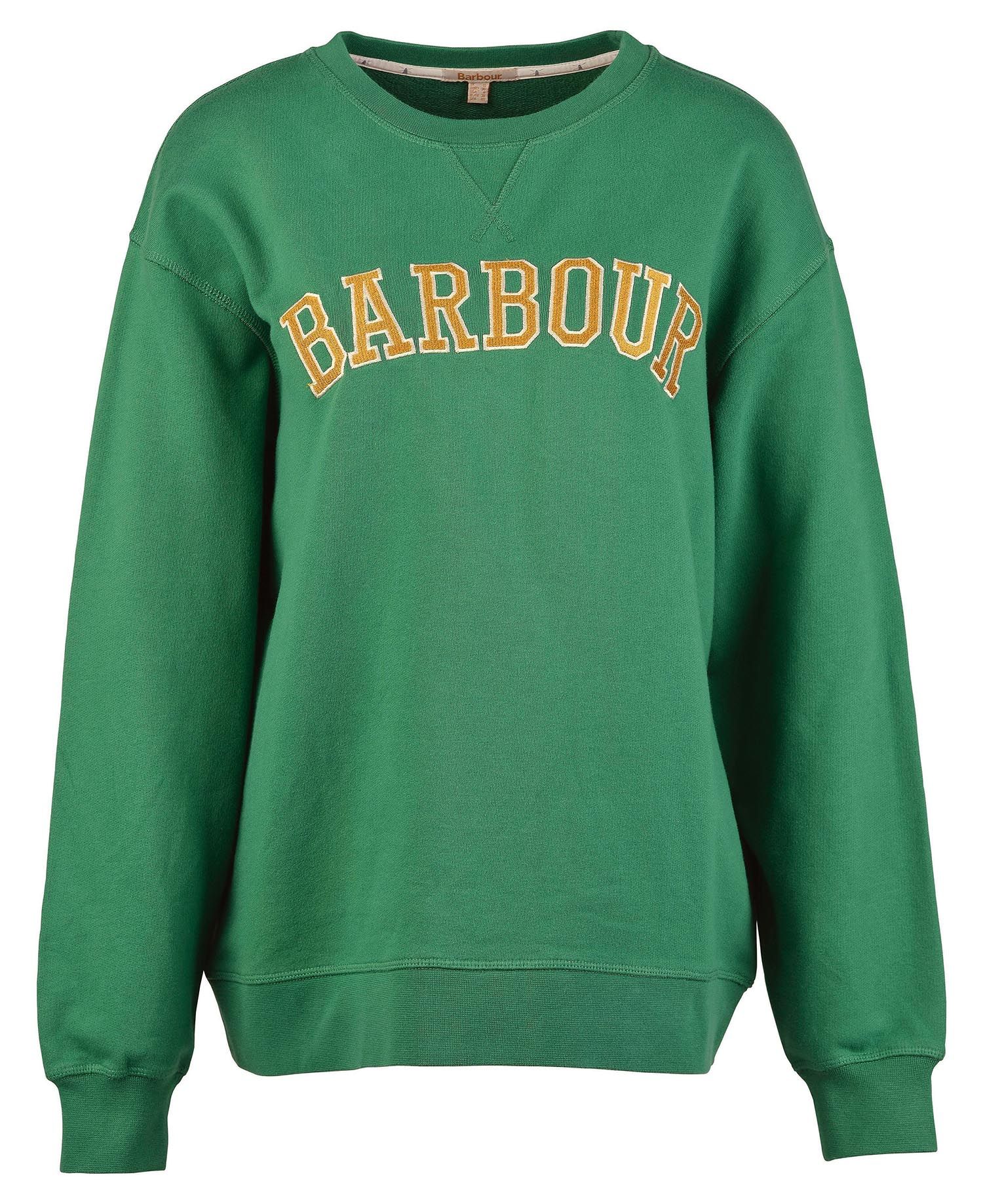 Barbour Northumberland Women's Sweatshirts Green | 873091-YNJ