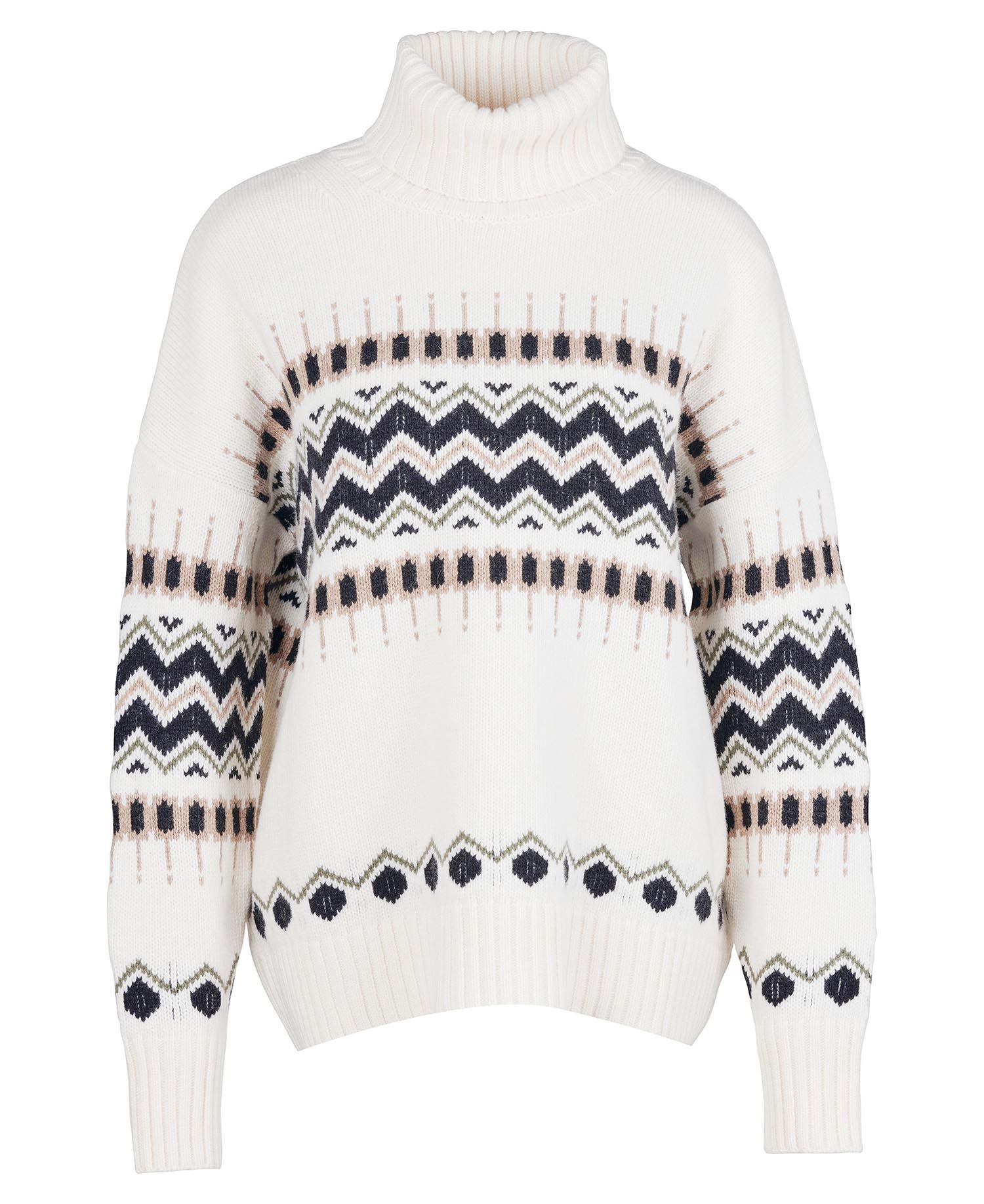 Barbour Nyla Knit Women's Sweaters Cream | 971684-DVO