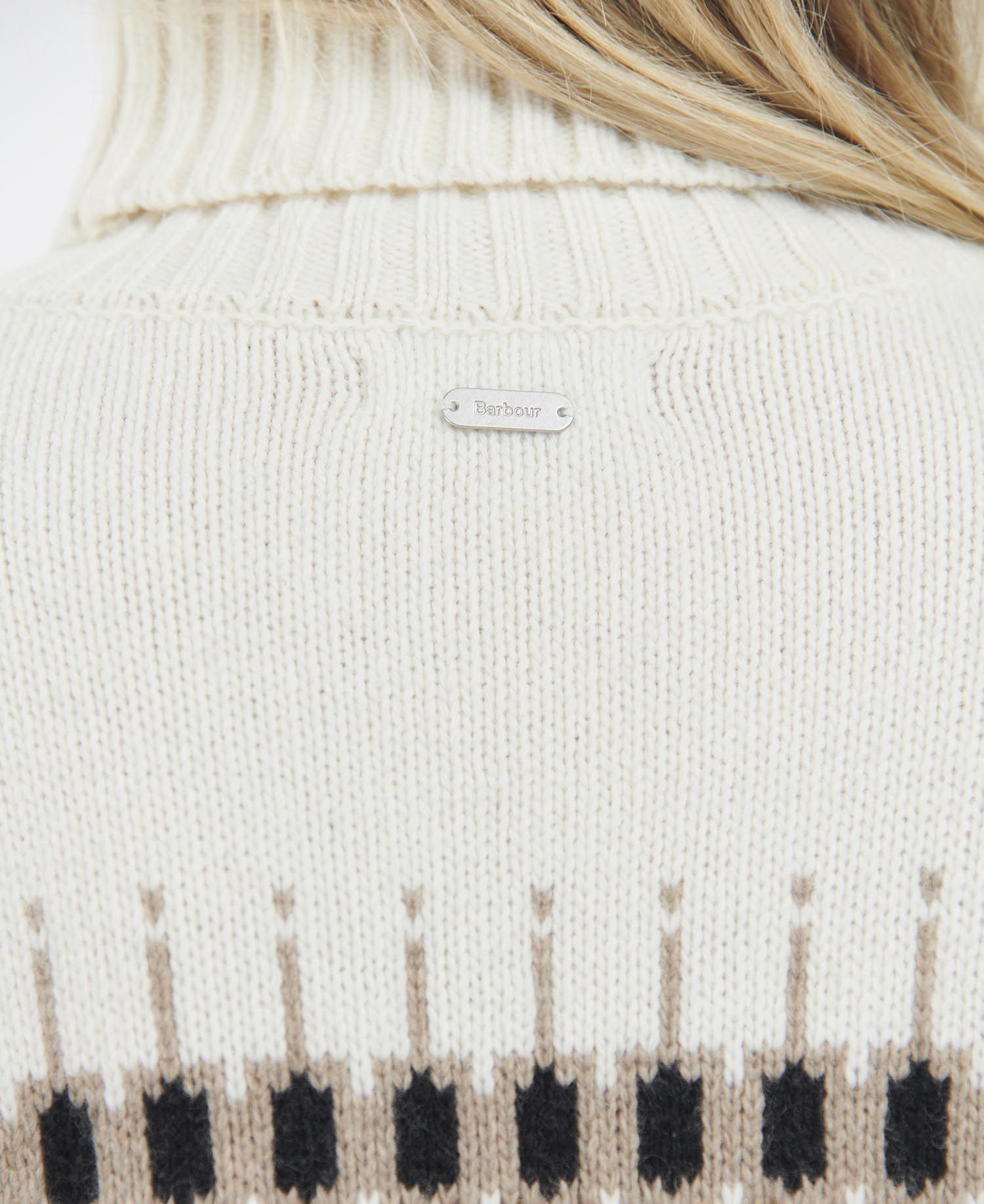 Barbour Nyla Knit Women's Sweaters Cream | 971684-DVO