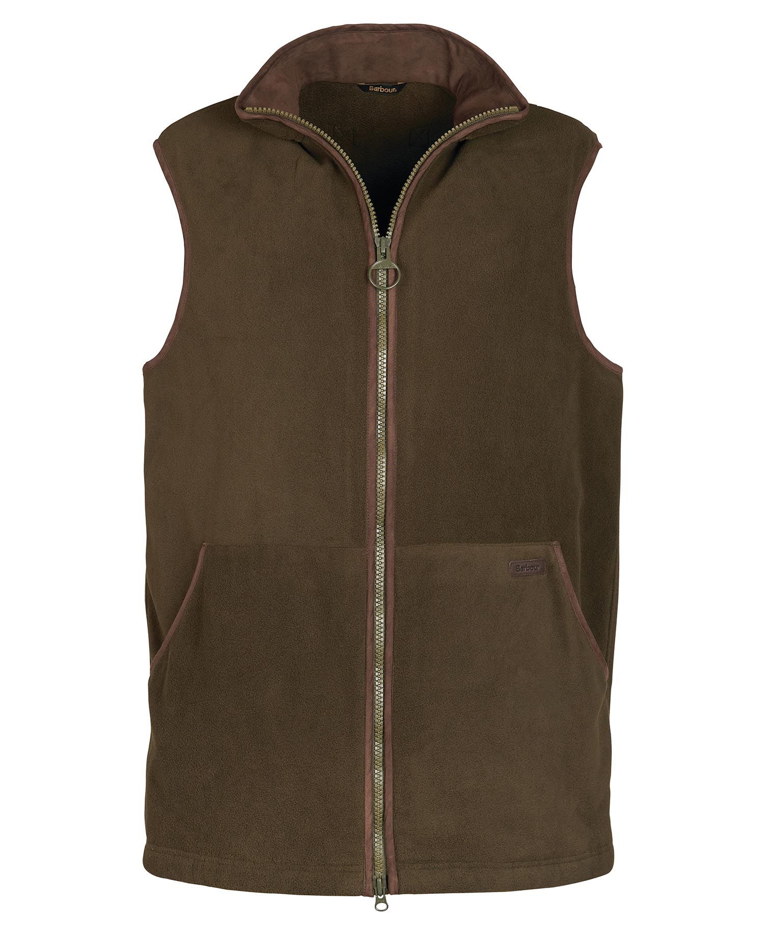 Barbour Oakmoor Fleece Men's Vest Olive | 918703-FHV