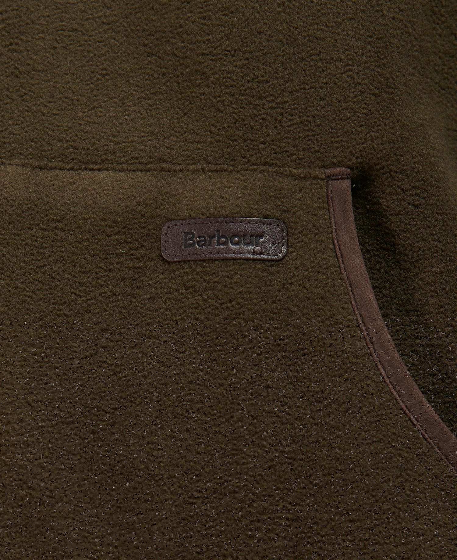 Barbour Oakmoor Fleece Men's Vest Olive | 918703-FHV