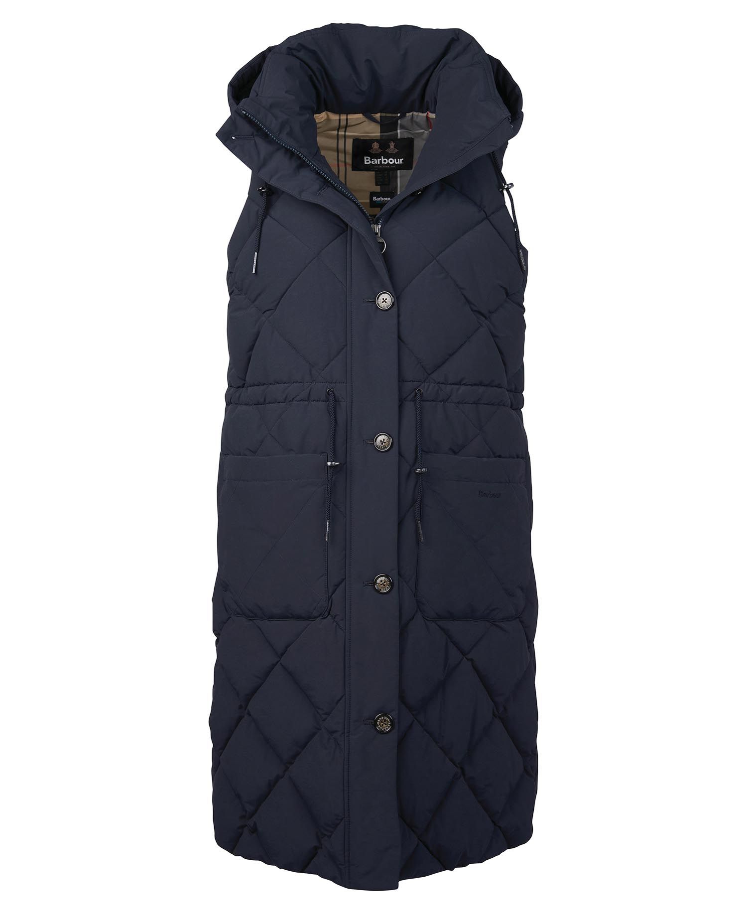 Barbour Orinsay Women's Vest Navy | 903526-VNT