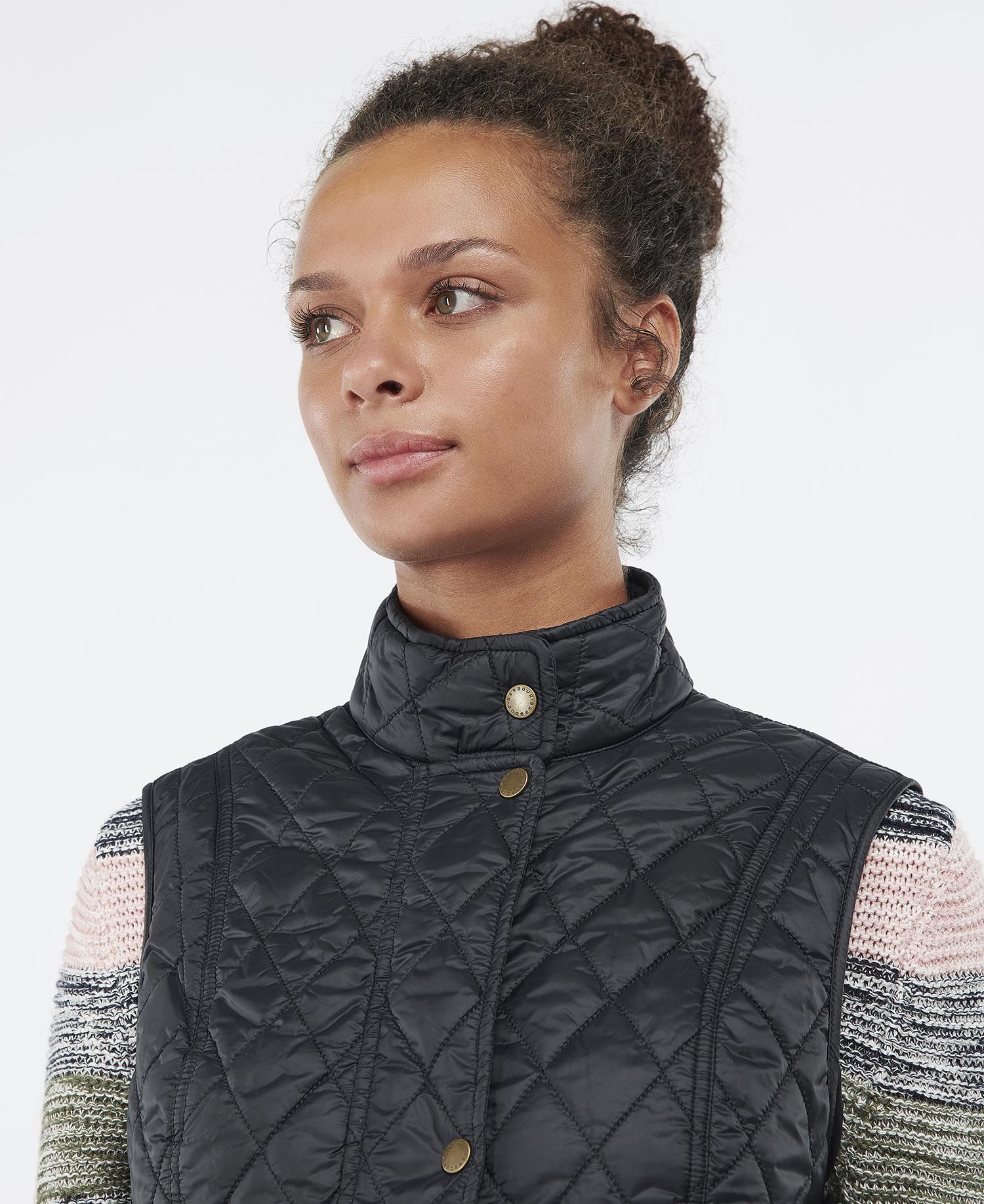 Barbour Otterburn Women's Vest Navy | 501974-CKW