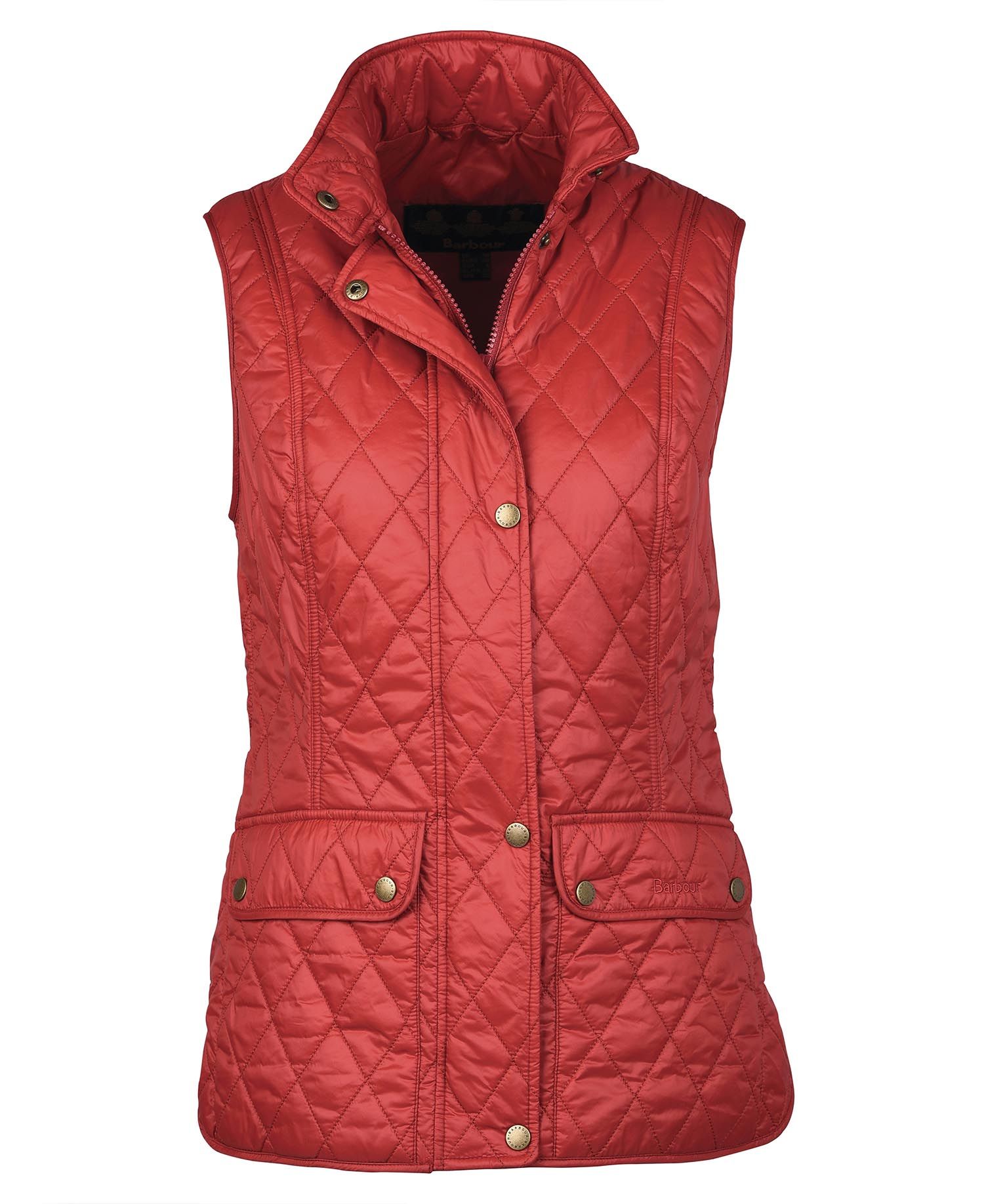 Barbour Otterburn Women's Vest Red | 473258-VMI