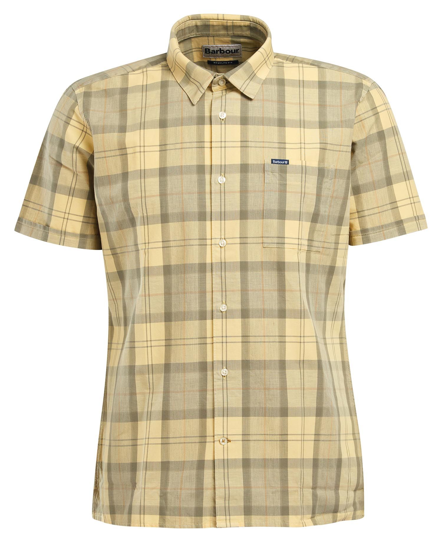 Barbour Overdyed Tartan Summer Men's Shirts Blue | 708459-YFB