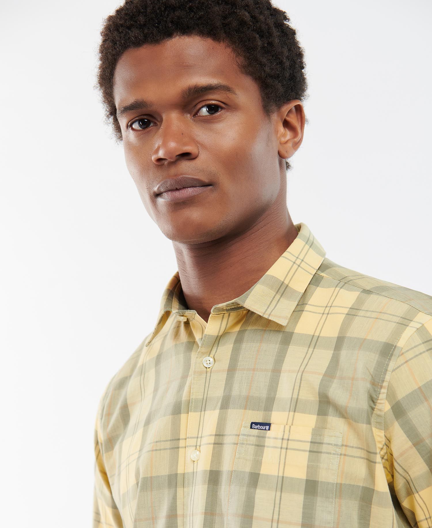 Barbour Overdyed Tartan Summer Men's Shirts Blue | 708459-YFB