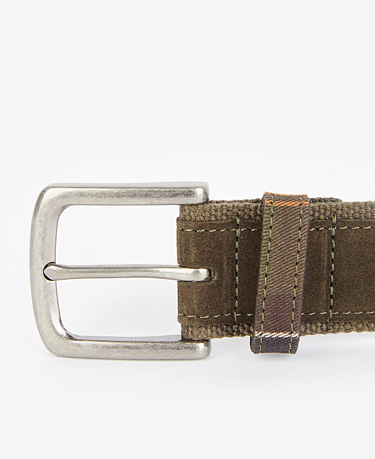 Barbour Padbury Men's Belts Olive | 175964-SMG