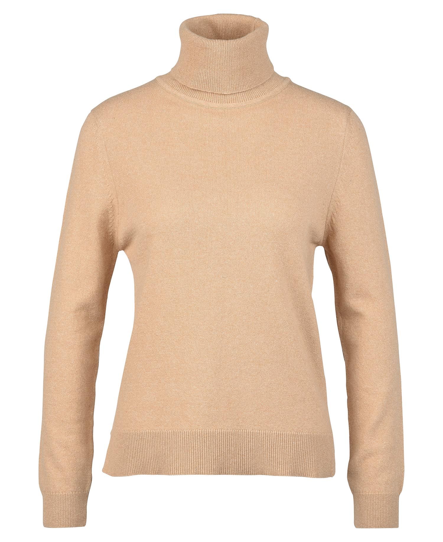 Barbour Pendle Roll-Neck Women's Sweatshirts Khaki | 590471-KDE