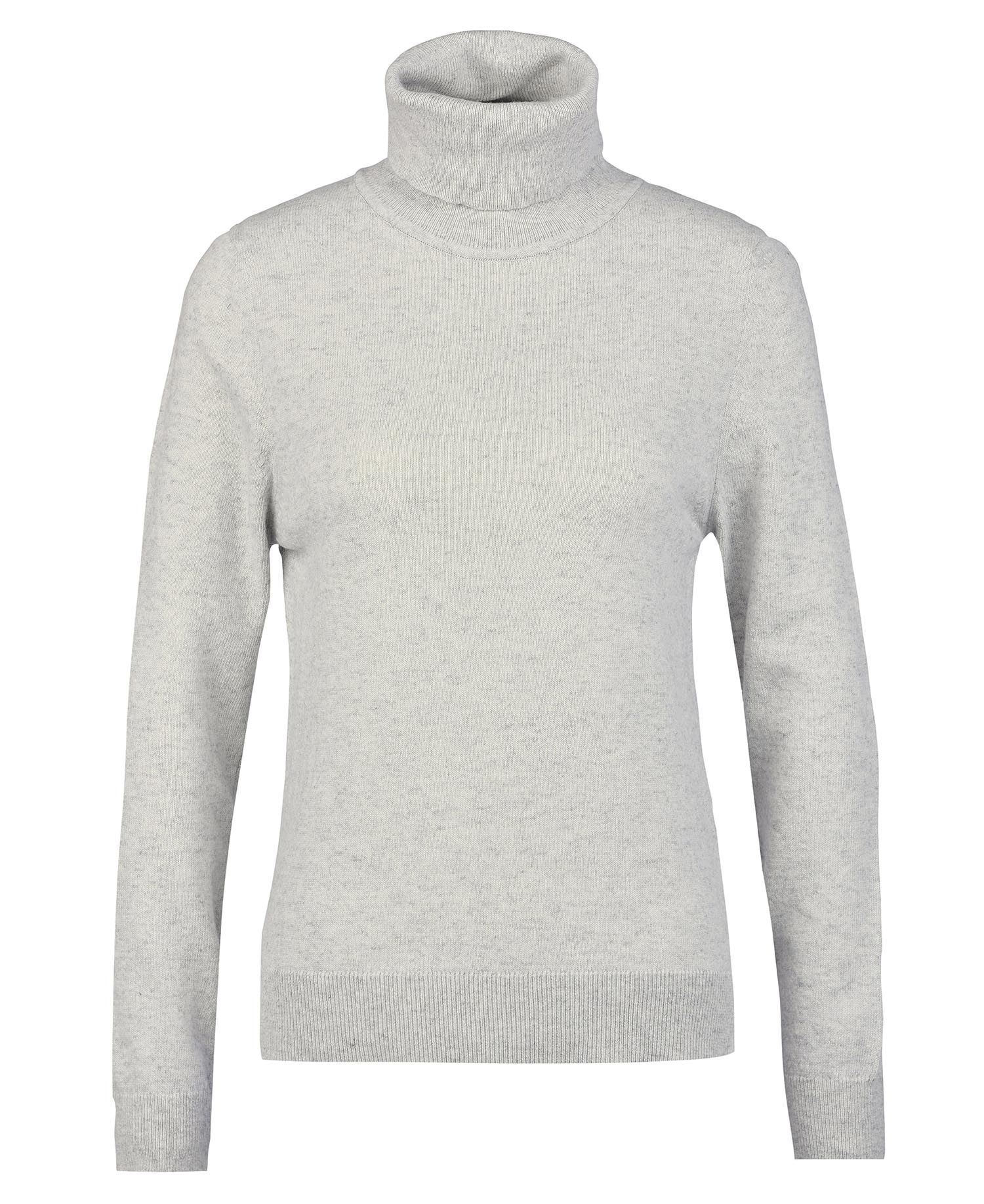 Barbour Pendle Roll-Neck Women's Sweatshirts Light Grey | 601287-FYO