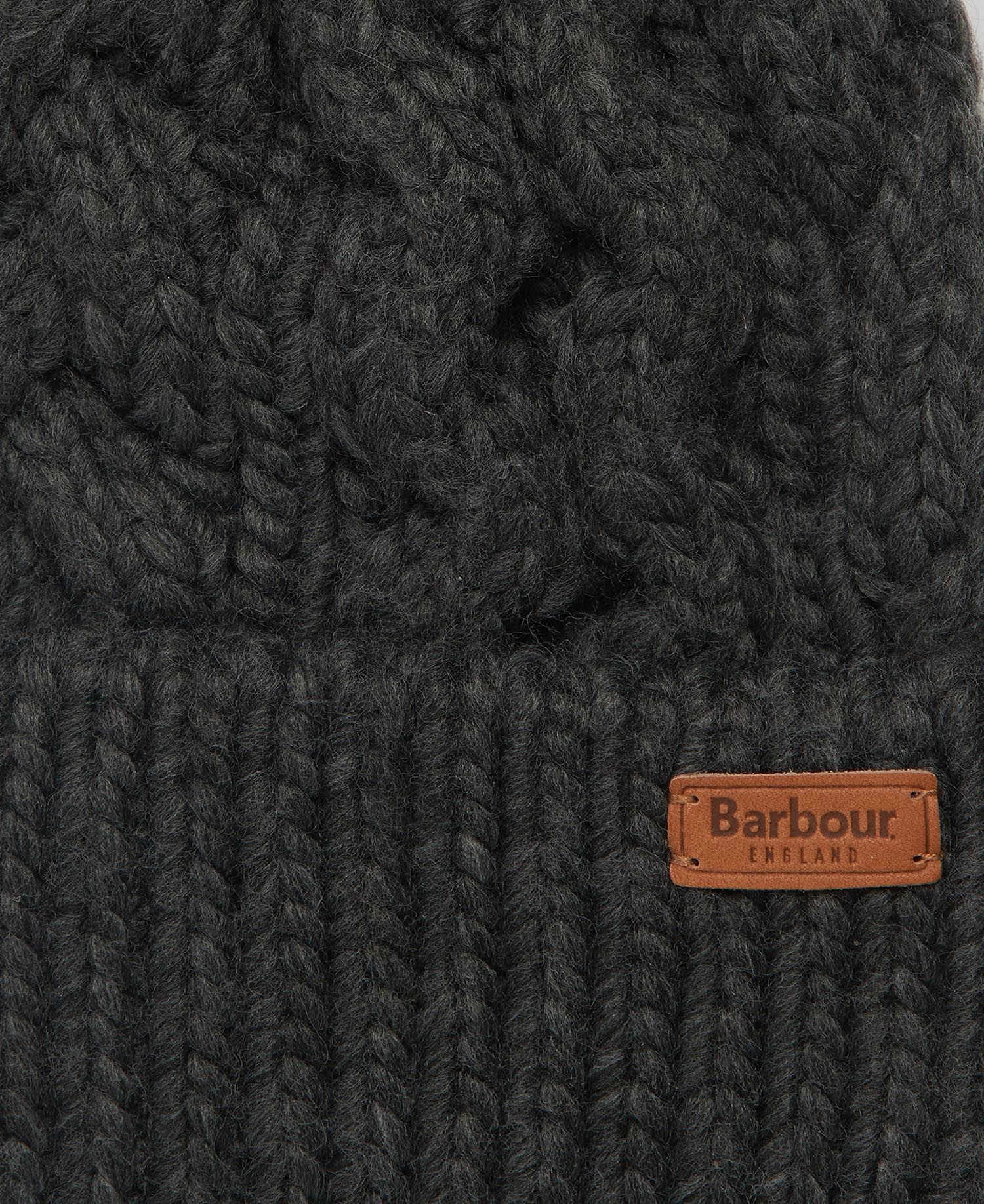 Barbour Penshaw Cable Women's Beanie Grey | 935071-FTY