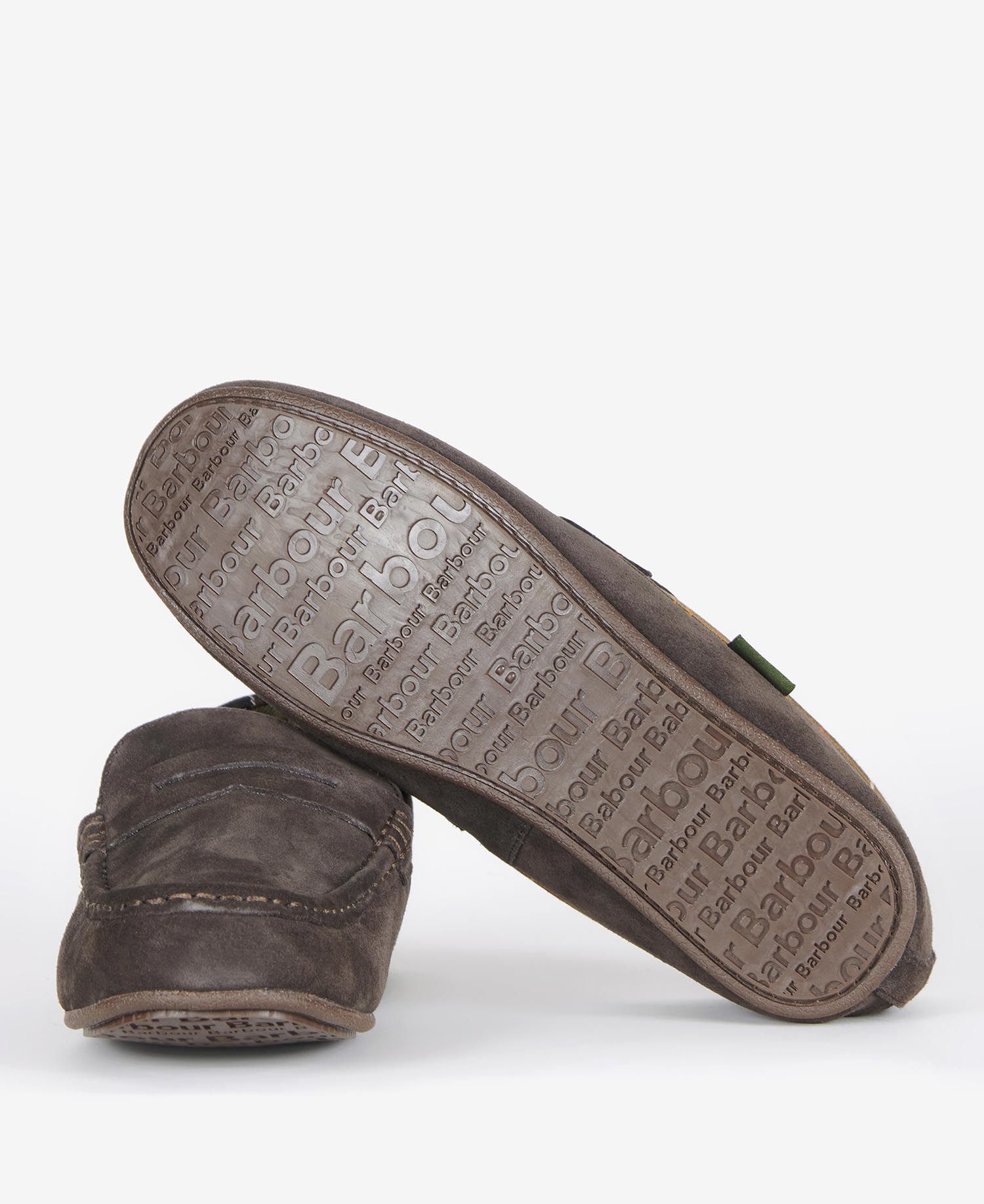 Barbour Porterfield Men's Slippers Brown | 908713-EBT