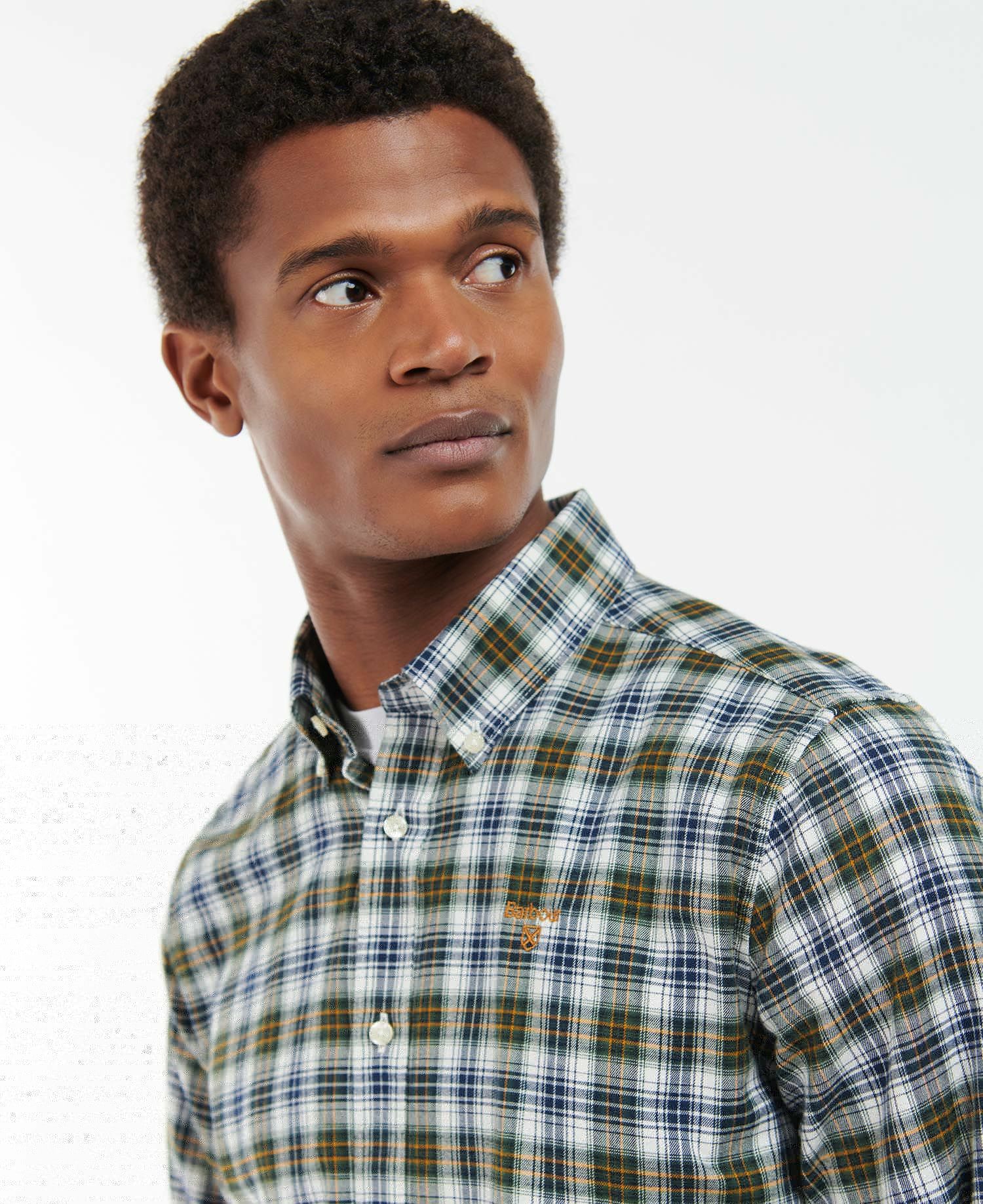 Barbour Portland Tailored Men's Shirts Multicolor | 091453-ZUR