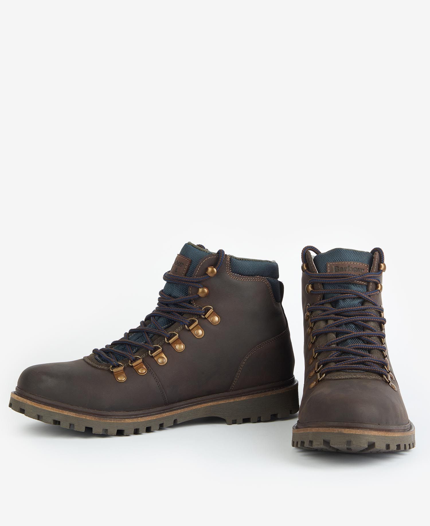 Barbour Quantock Commando Men's Boots Dark Coffee | 486325-GXQ