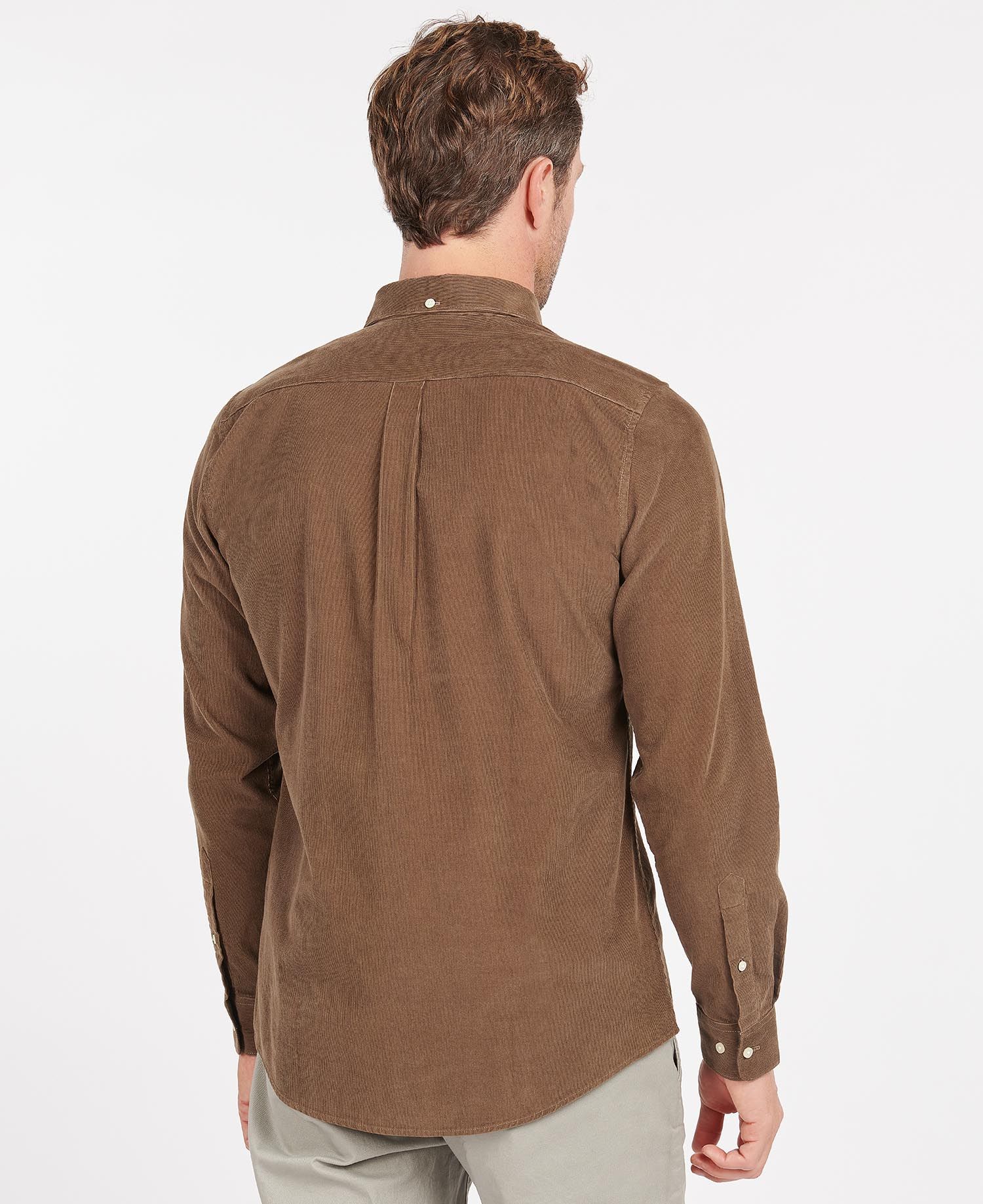 Barbour Ramsey Tailored Men's Shirts Brown | 378240-KPN