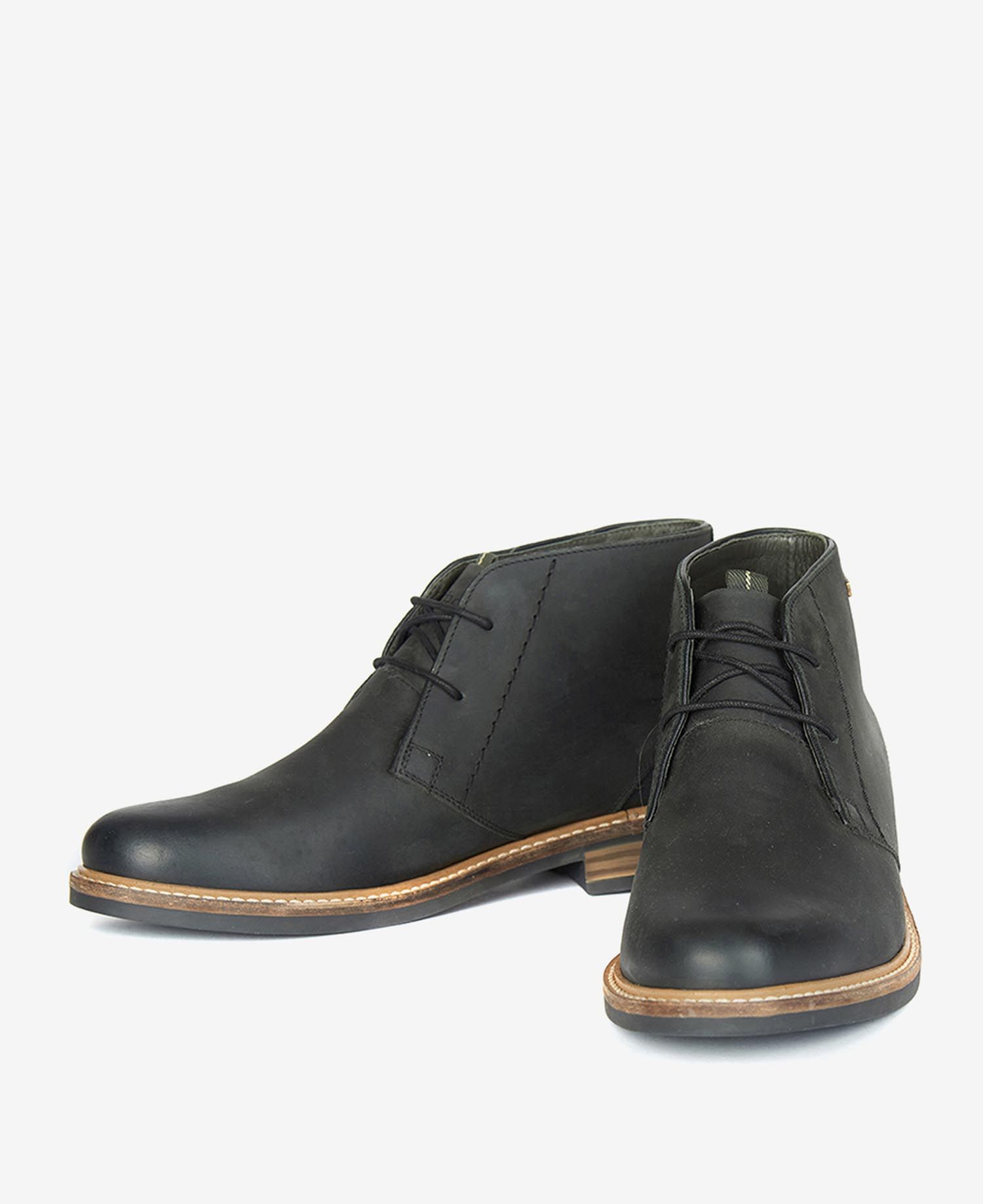 Barbour Readhead Men's Chukka Boots Black | 917285-HRM