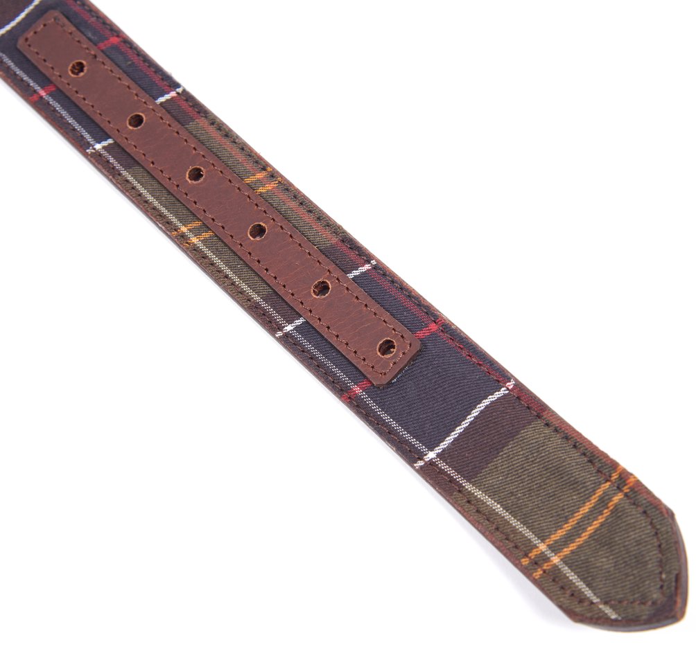 Barbour Reversible Tartan Leather Men's Belts Brown | 240769-GPD